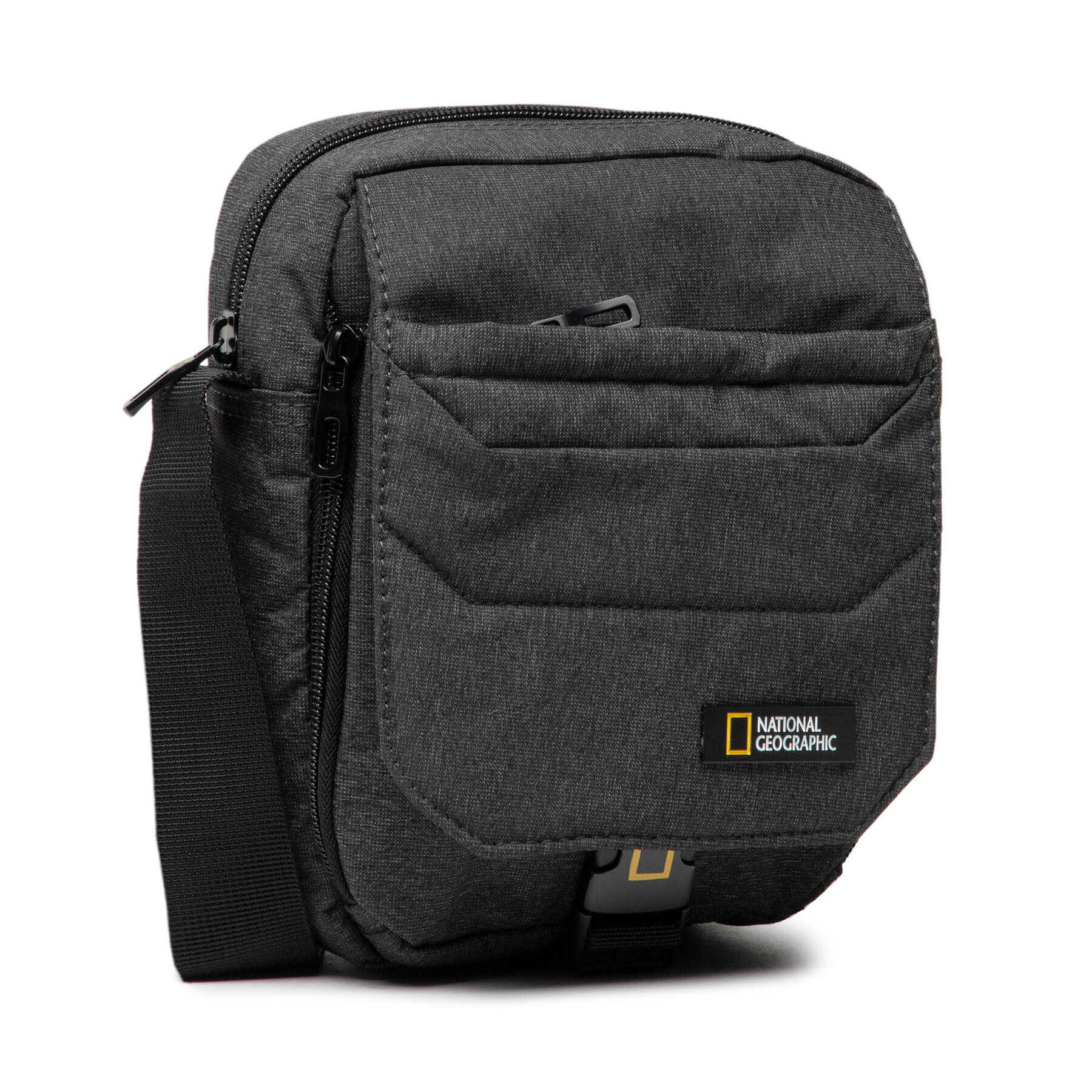 National Geographic Geantă crossover Utility Bag With Front Expander N00703.125 Gri - Pled.ro