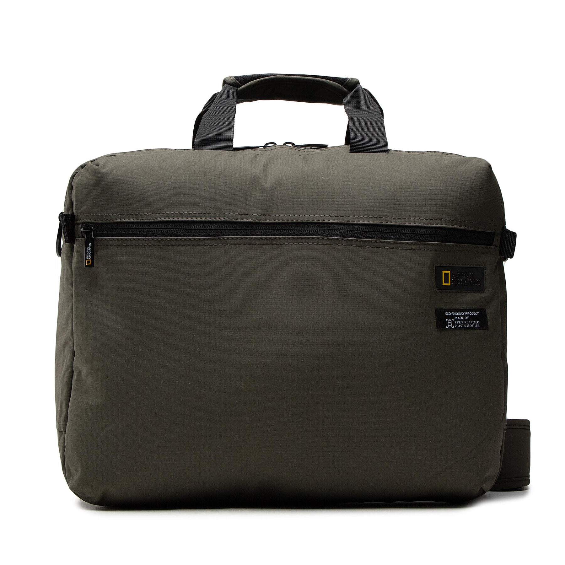 National Geographic Geantă pentru laptop Brief Case N18387.11 Verde - Pled.ro