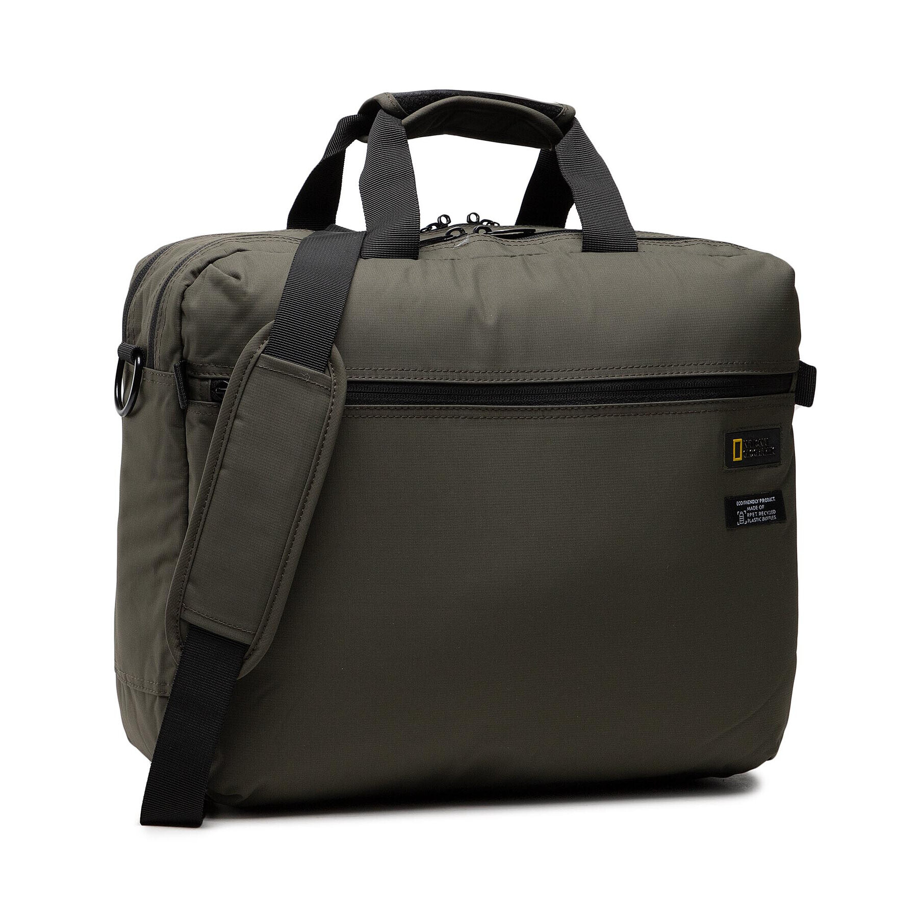 National Geographic Geantă pentru laptop Brief Case N18387.11 Verde - Pled.ro