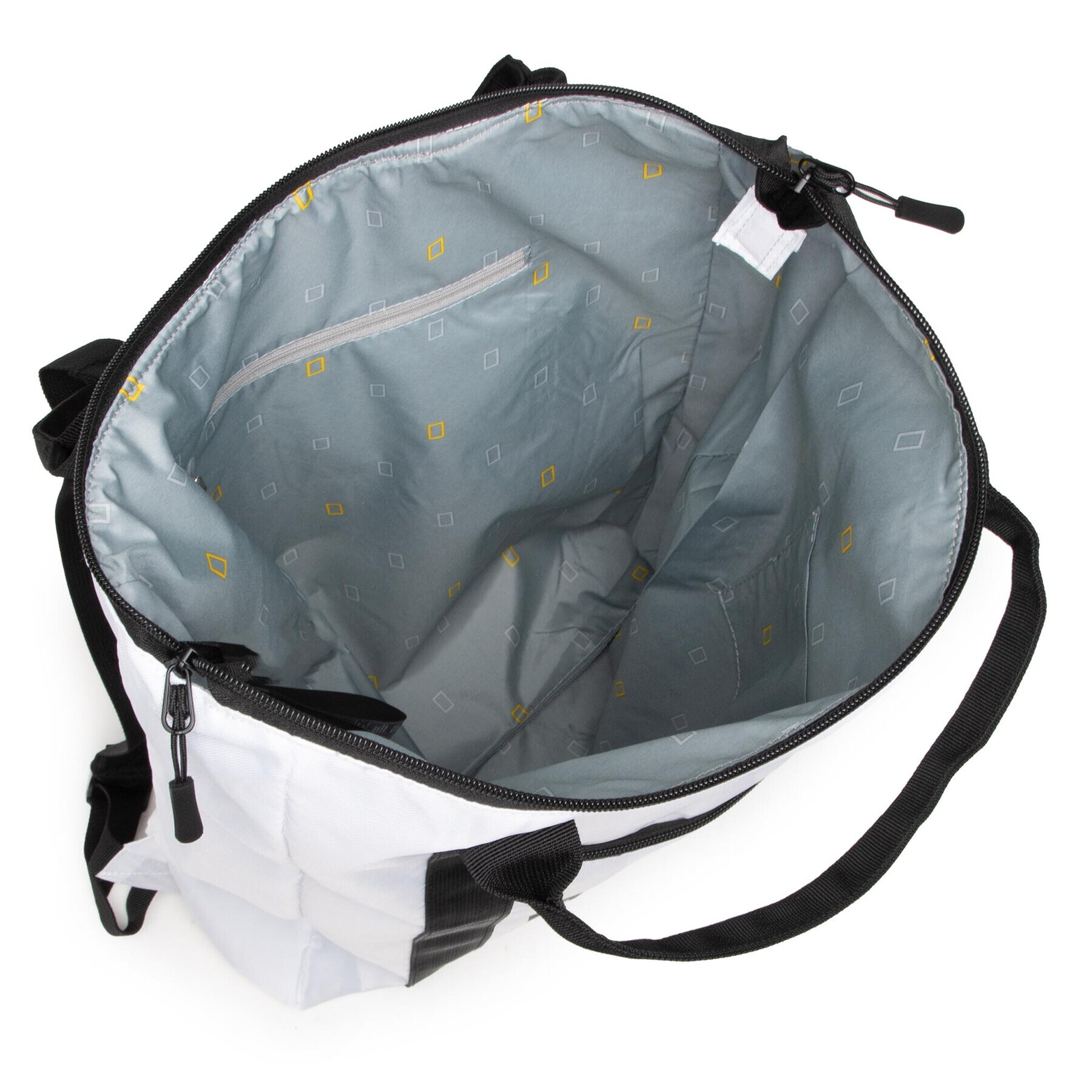 National Geographic Rucsac Drawstring N0890E.01 Alb - Pled.ro