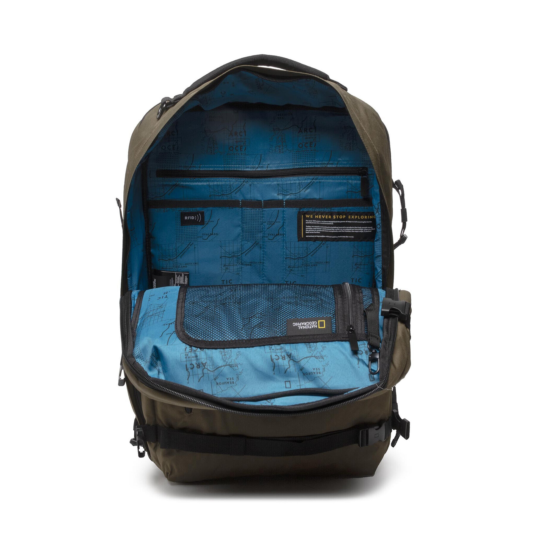 National Geographic Rucsac Ocean N20908.11 L Verde - Pled.ro