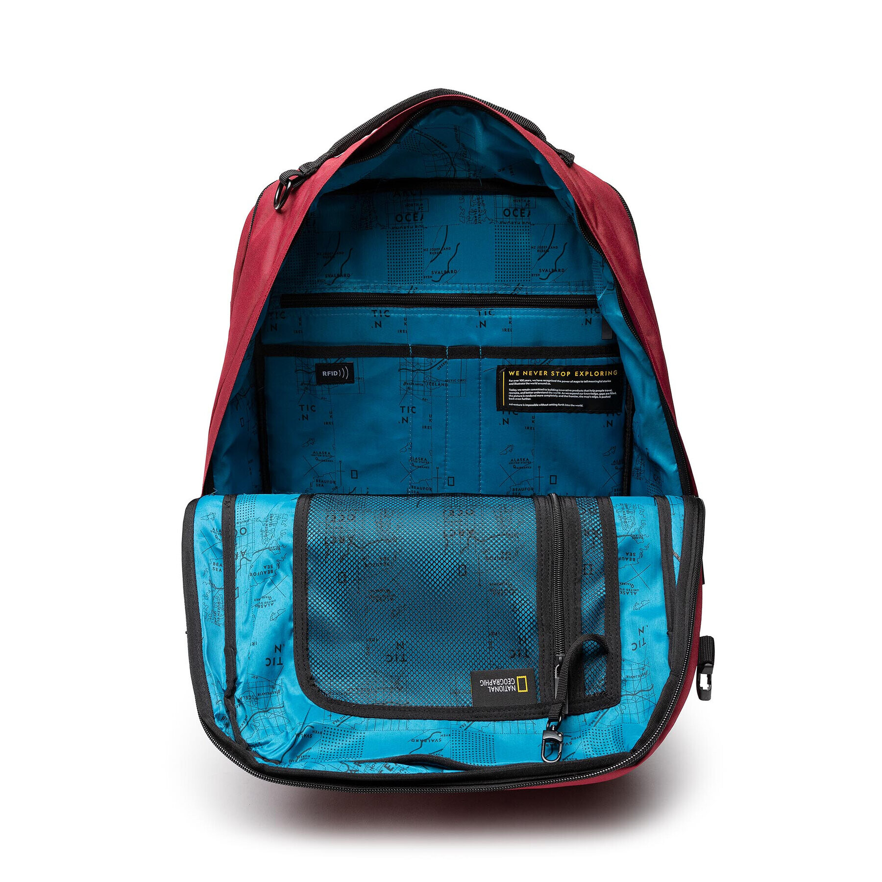 National Geographic Rucsac Ocean N20908.35 Roșu - Pled.ro