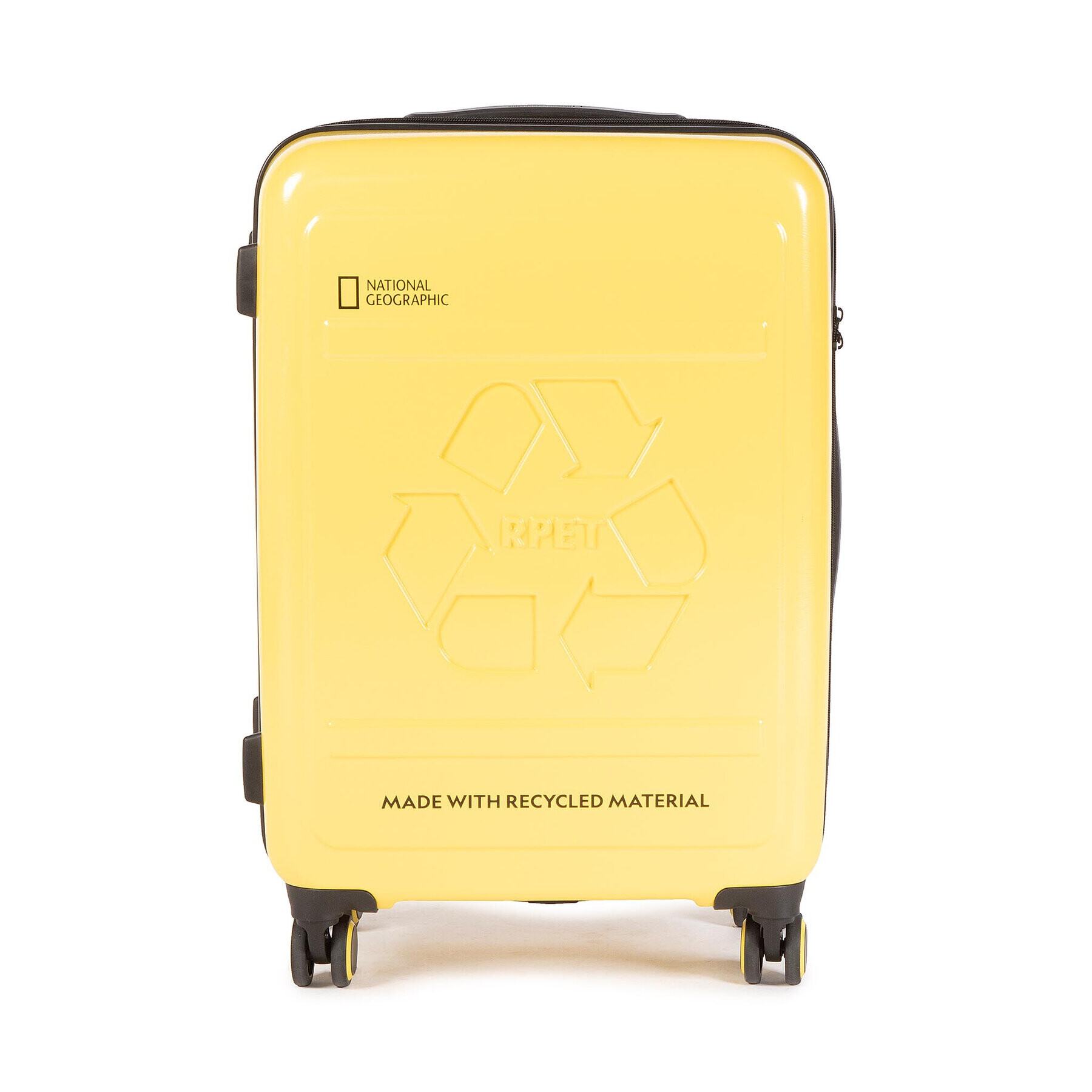 National Geographic Valiză Medie Rigidă Medium Trolley N205HA.60.68 Galben - Pled.ro