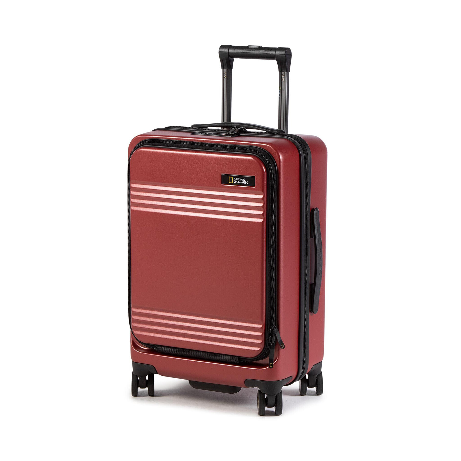 National Geographic Valiză Mică Rigidă Luggage N165HA.49.56 Roșu - Pled.ro