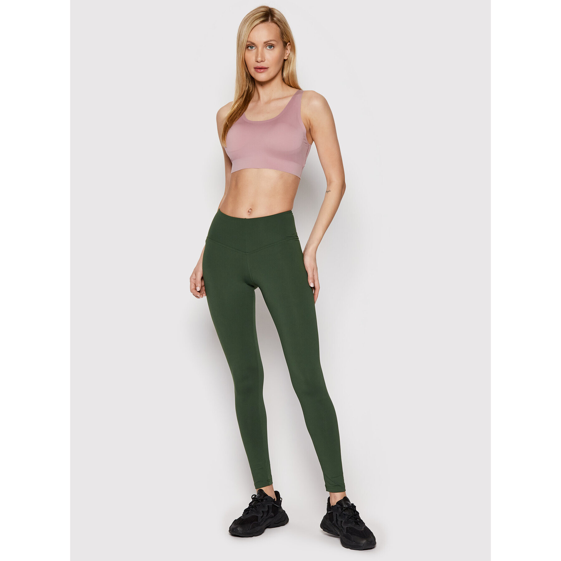 NEBBIA Colanți Classic Hero 570 Verde Slim Fit - Pled.ro