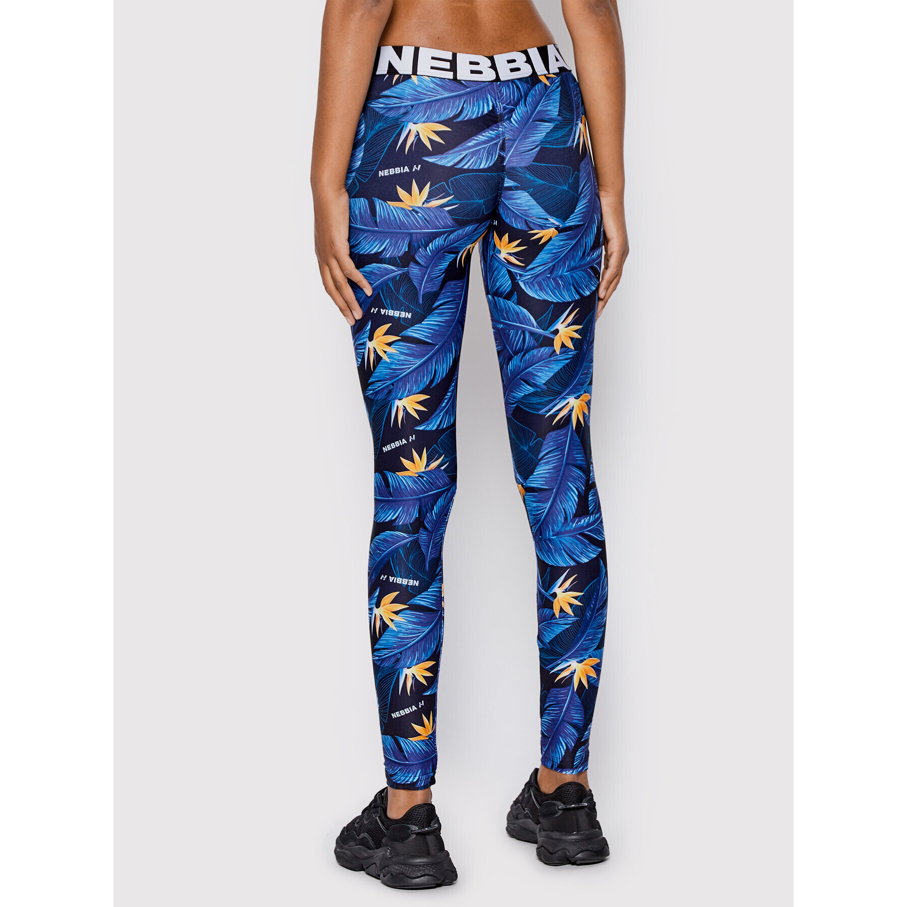 NEBBIA Colanți Ocean Power 566 Albastru Slim Fit - Pled.ro