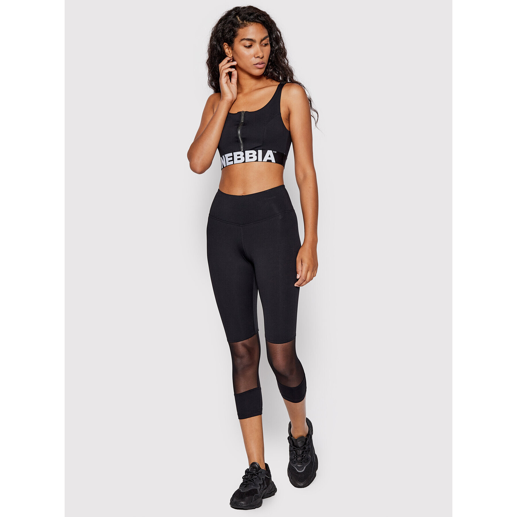 NEBBIA Sutien sport 578 Negru - Pled.ro