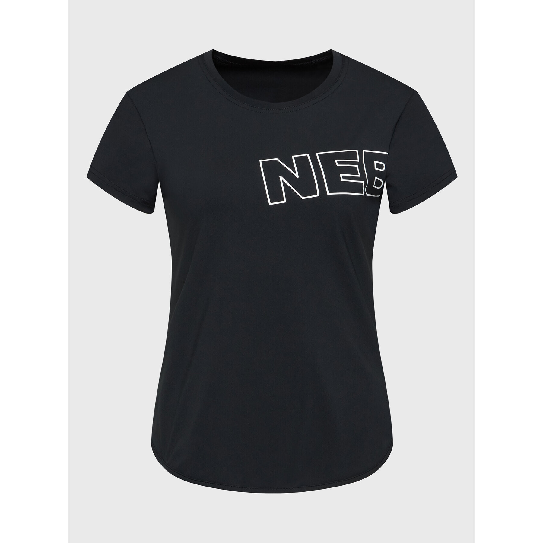 NEBBIA Tricou 44001 Negru Regular Fit - Pled.ro