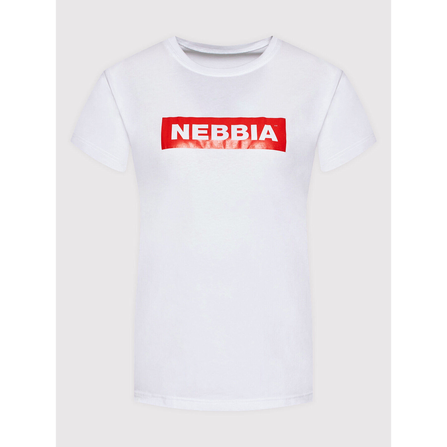 NEBBIA Tricou 592 Alb Regular Fit - Pled.ro