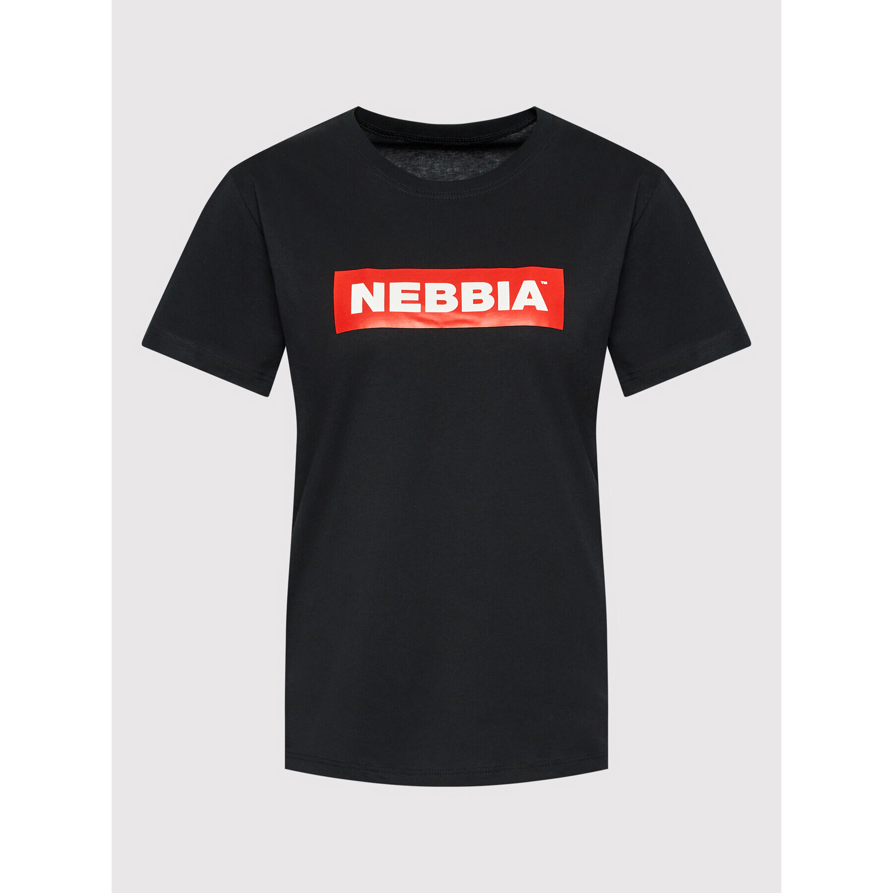 NEBBIA Tricou 592 Negru Regular Fit - Pled.ro