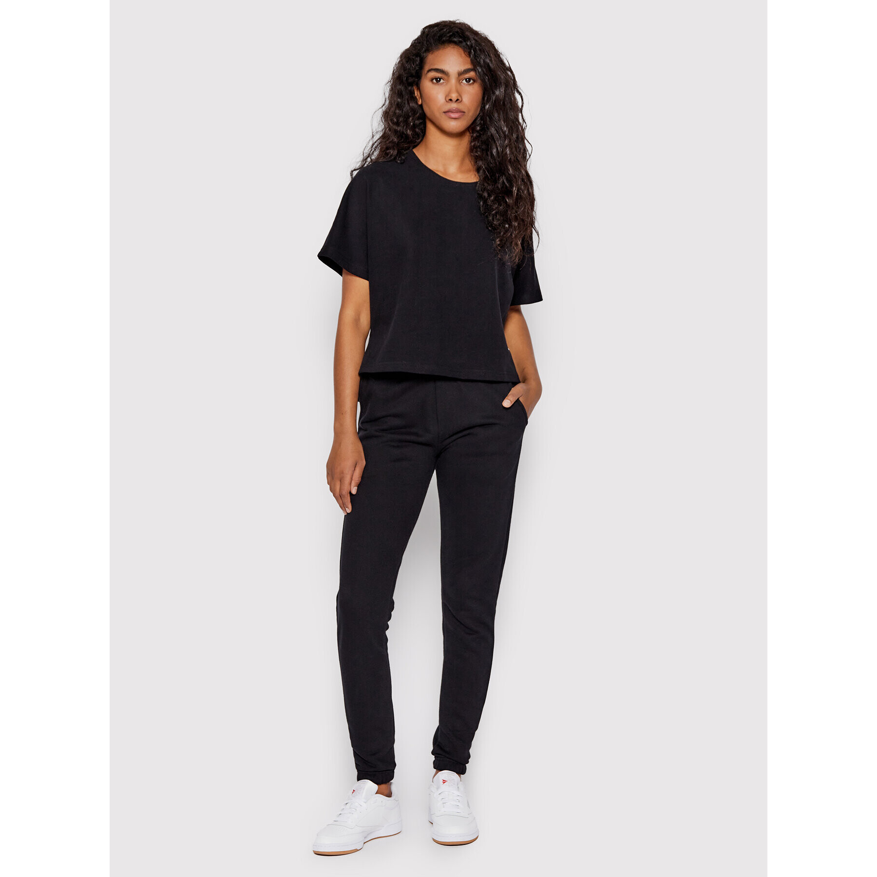 NEBBIA Tricou The Minimalist 417 Negru Loose Fit - Pled.ro