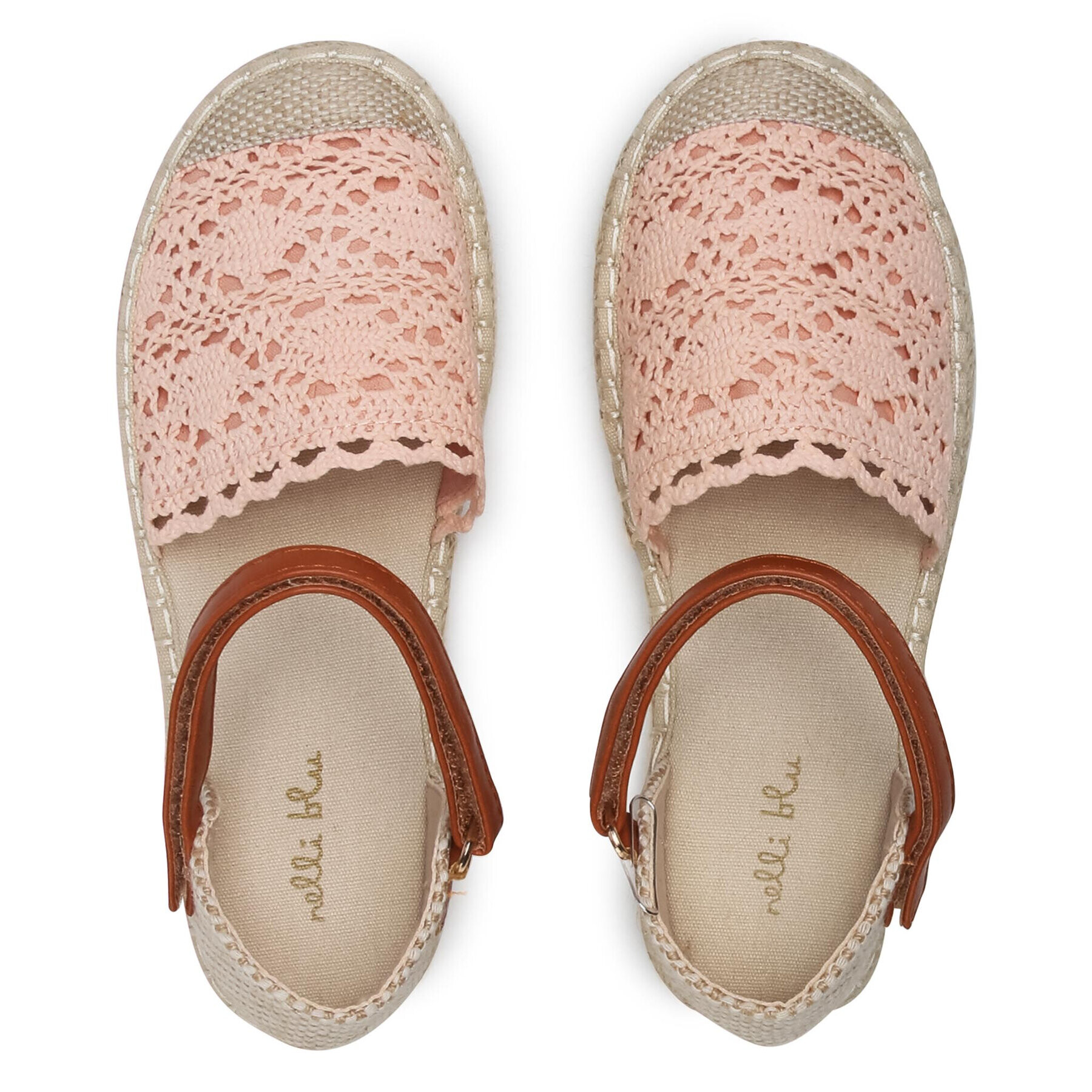 Nelli Blu Espadrile CSK1576-02 Roz - Pled.ro