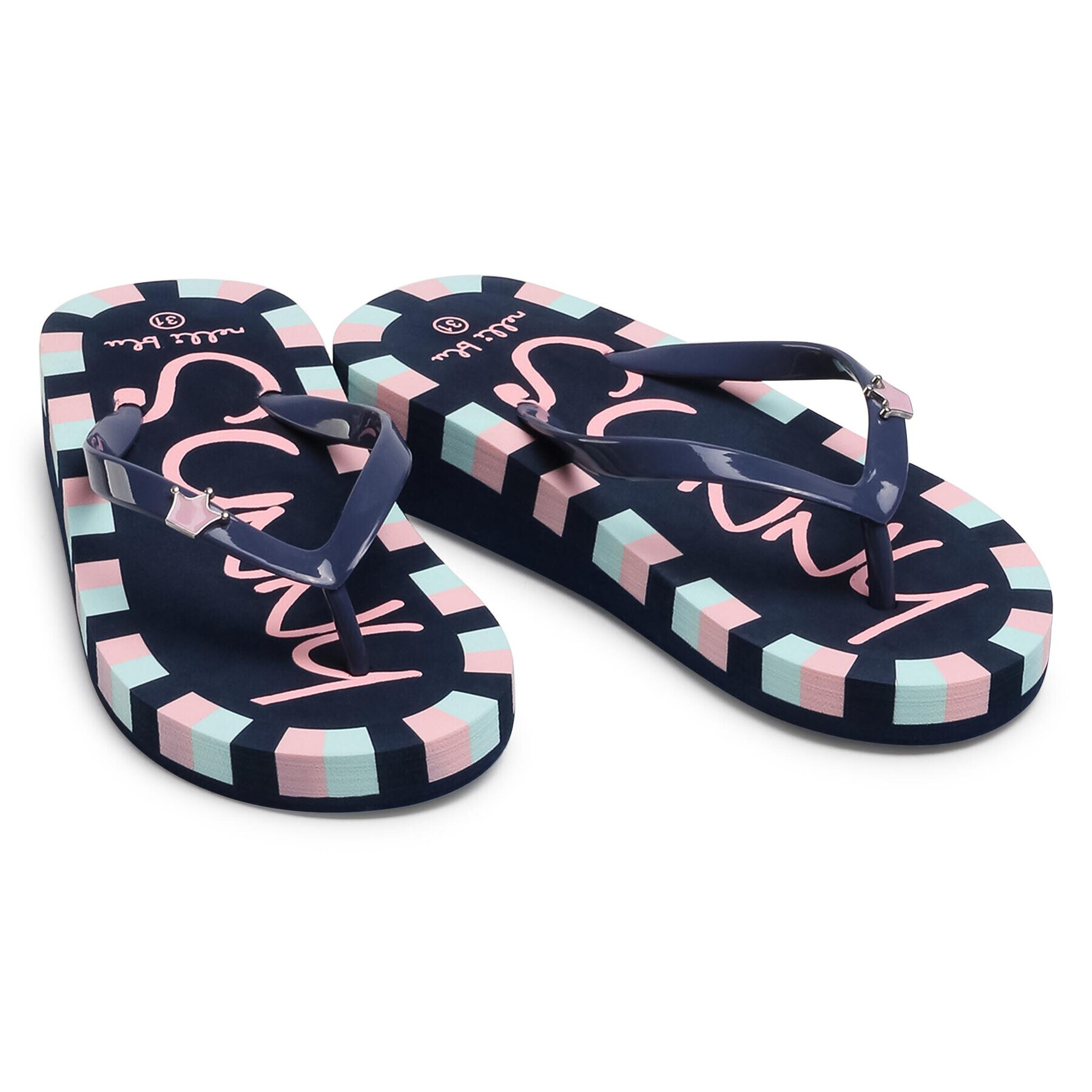 Nelli Blu Flip flop 844869 Bleumarin - Pled.ro