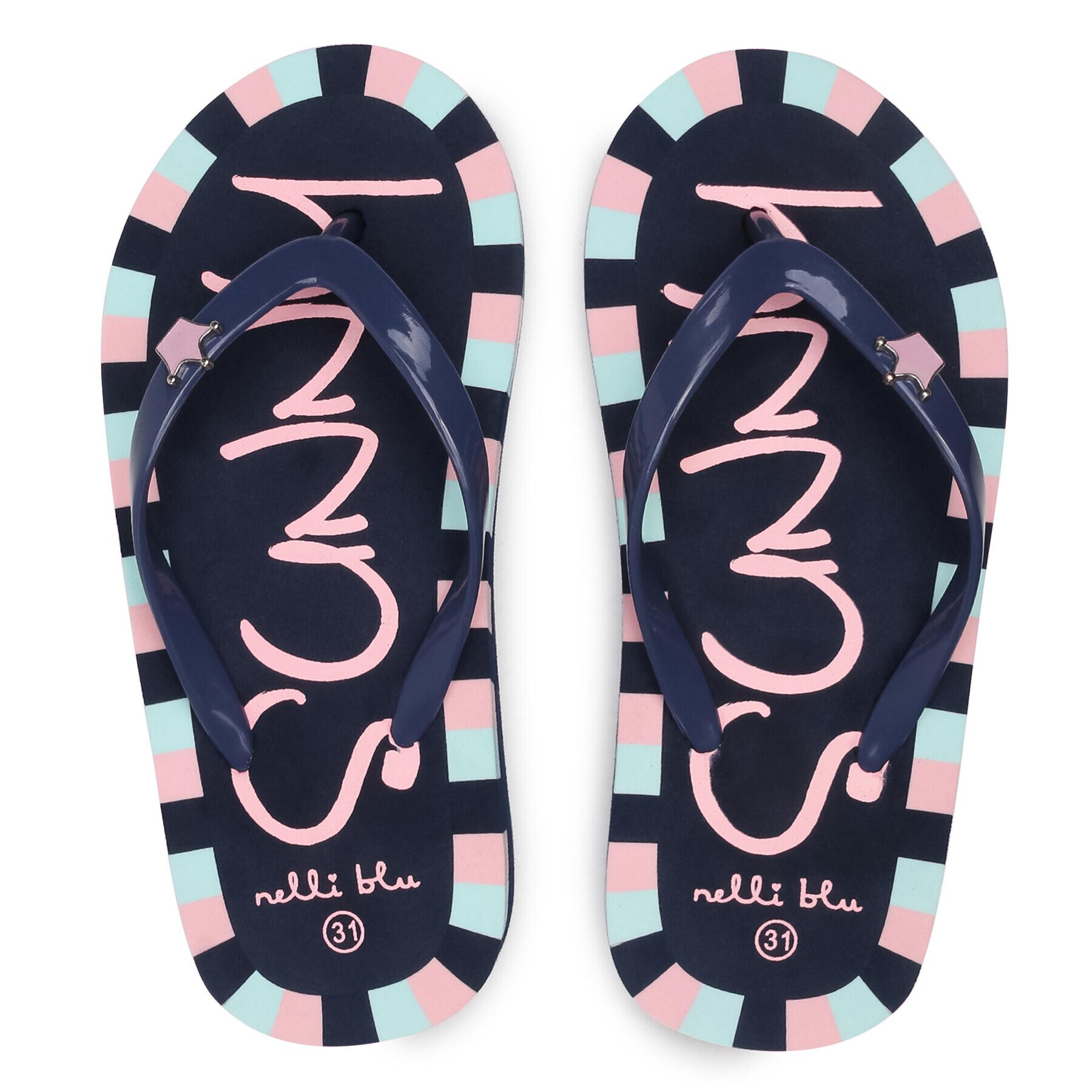 Nelli Blu Flip flop 844869 Bleumarin - Pled.ro