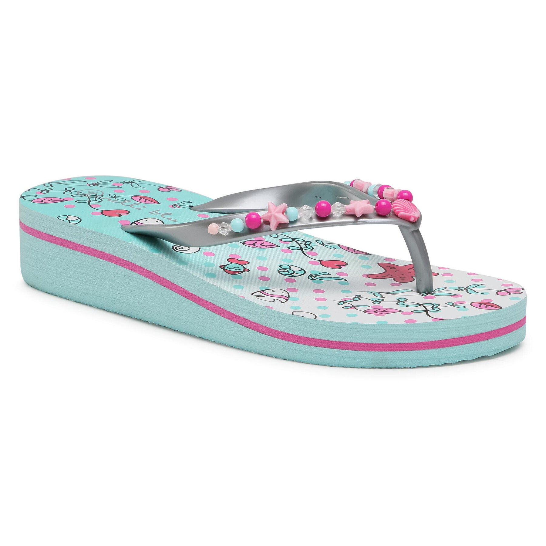 Nelli Blu Flip flop 850302B Gri - Pled.ro