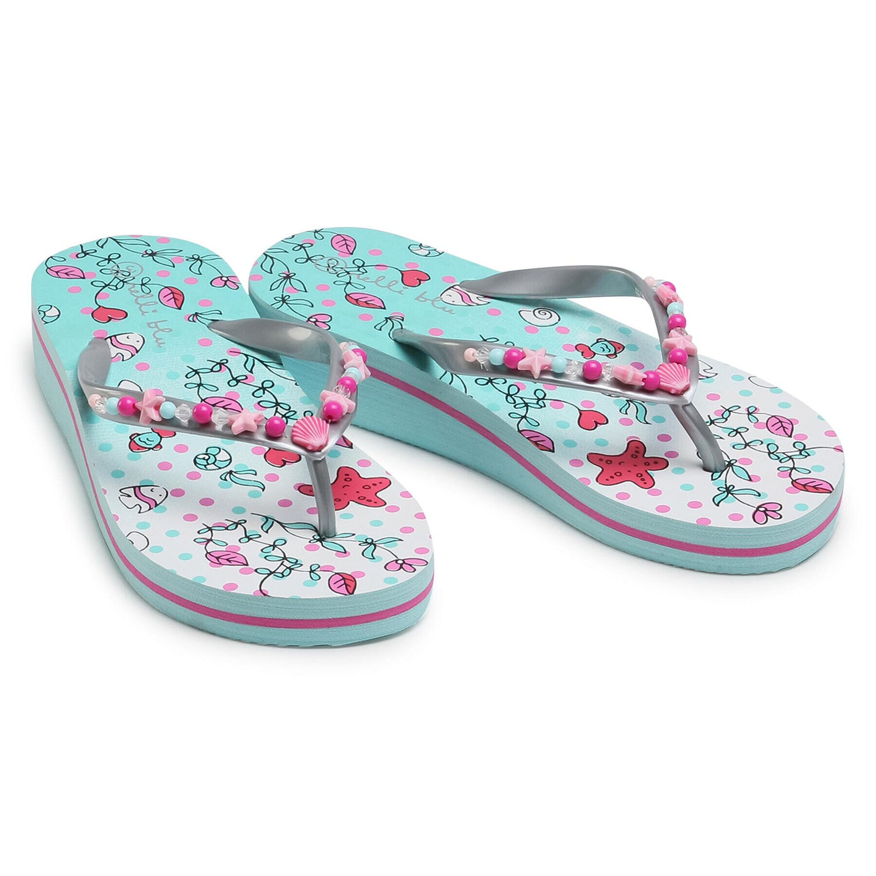 Nelli Blu Flip flop 850302B Gri - Pled.ro