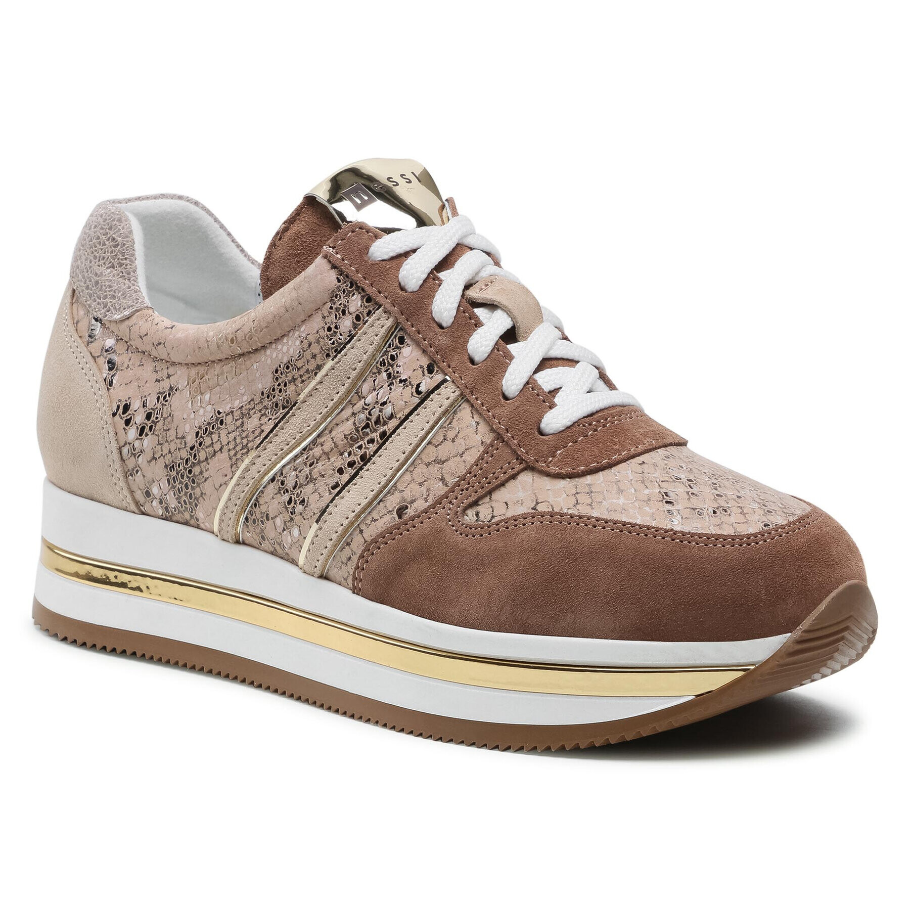 Nessi Sneakers 21050 Bej - Pled.ro