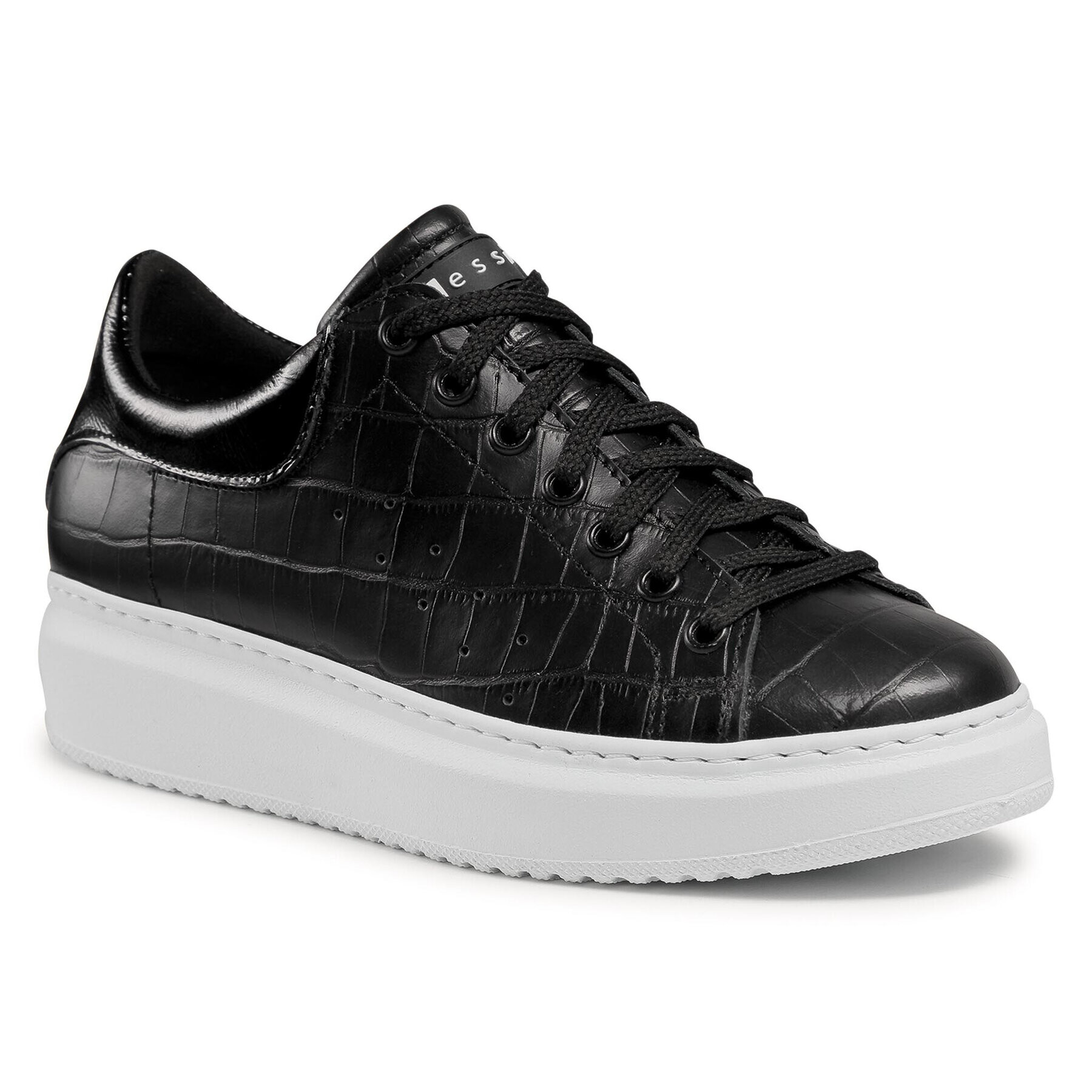 Nessi Sneakers 21527 Negru - Pled.ro