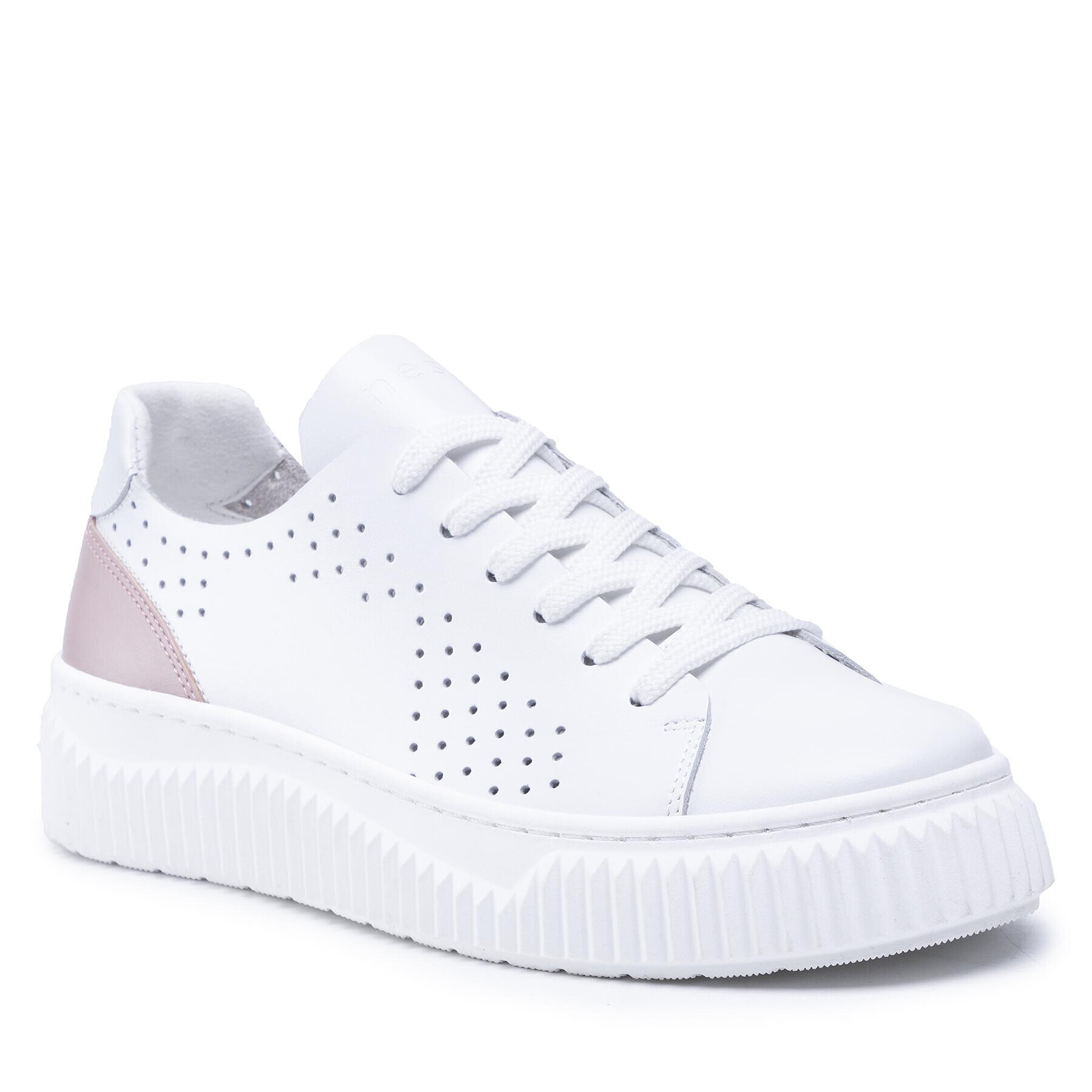 Nessi Sneakers 22158 Alb - Pled.ro