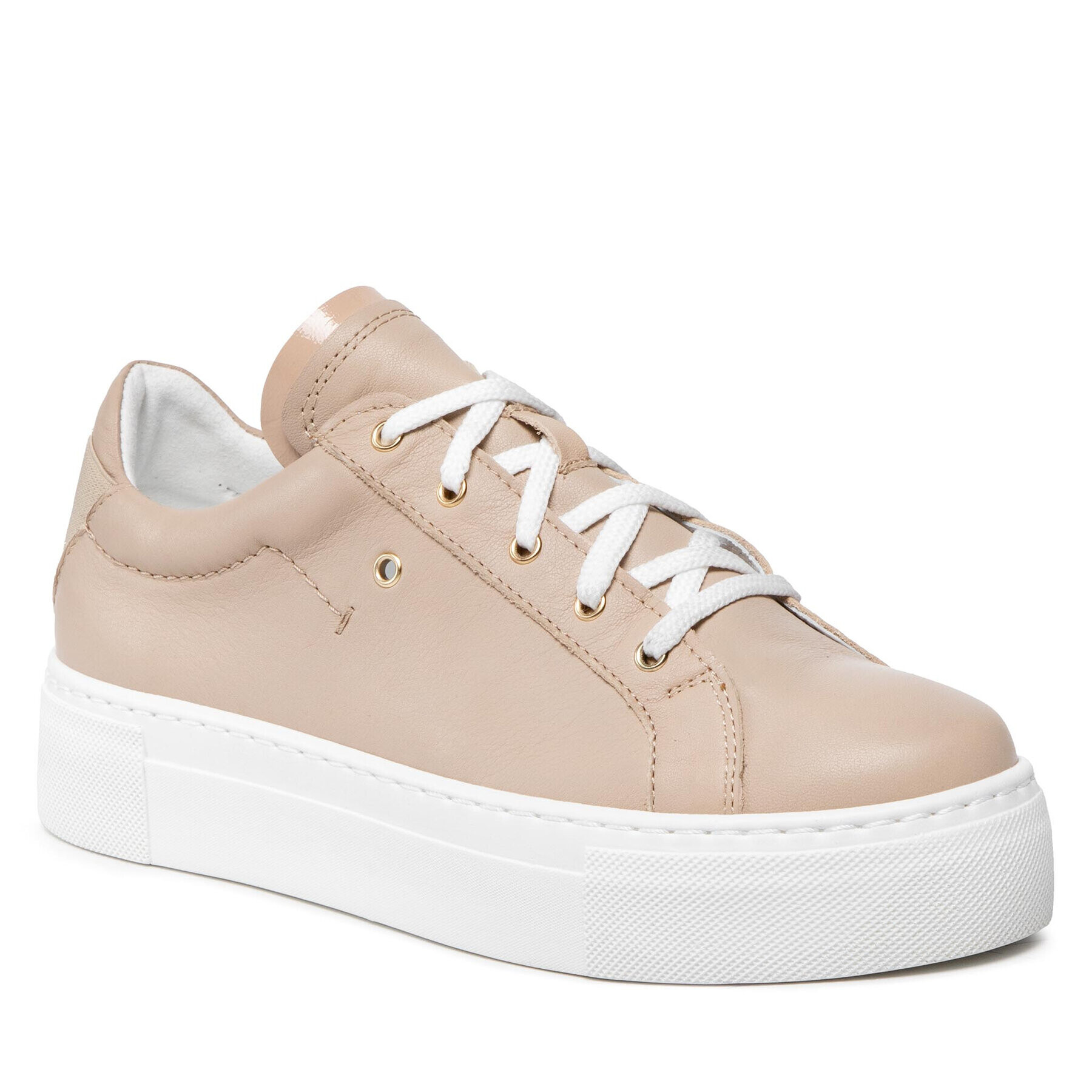 Nessi Sneakers 22176 Bej - Pled.ro