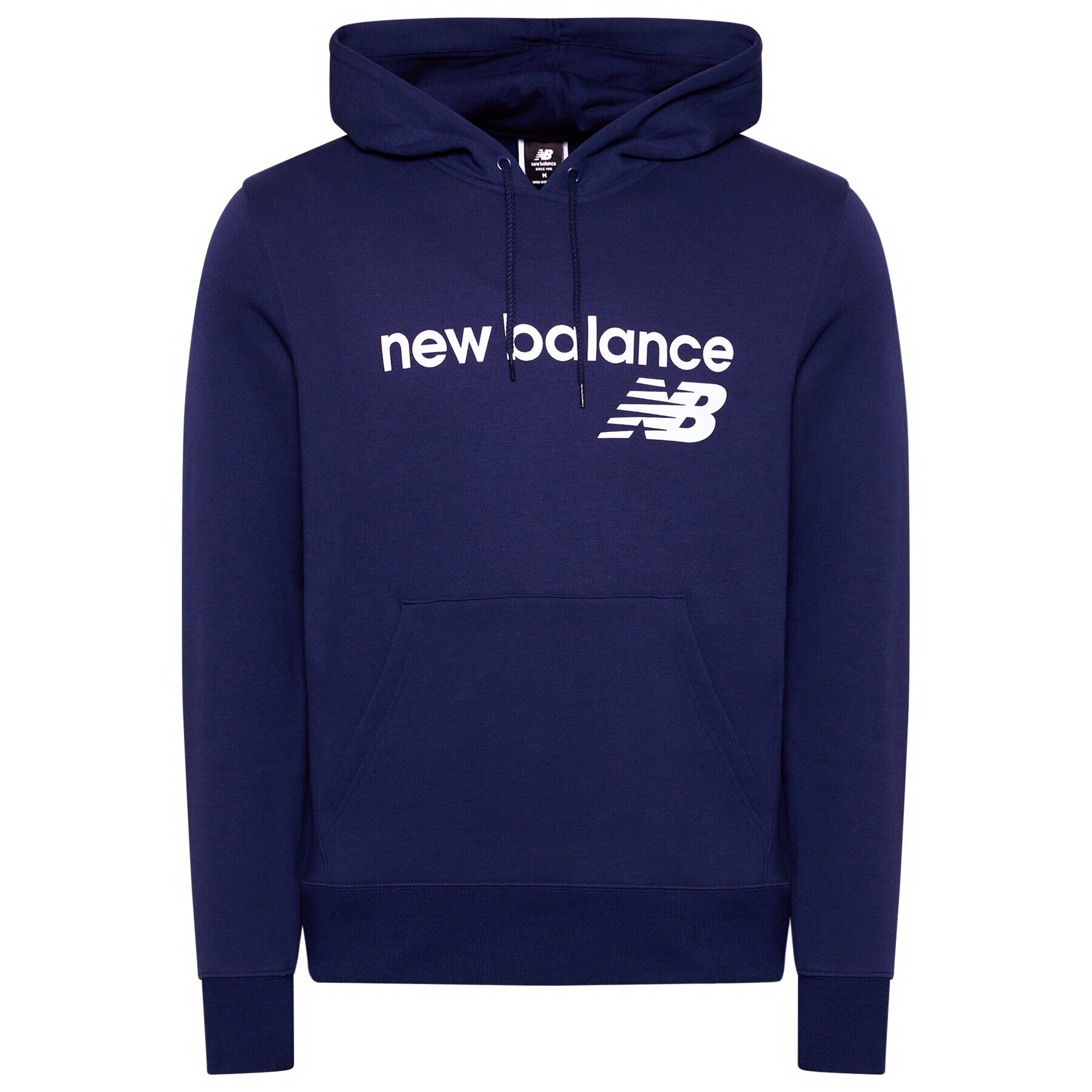 New Balance Bluză C C F Hoodie MT03910 Bleumarin Relaxed Fit - Pled.ro