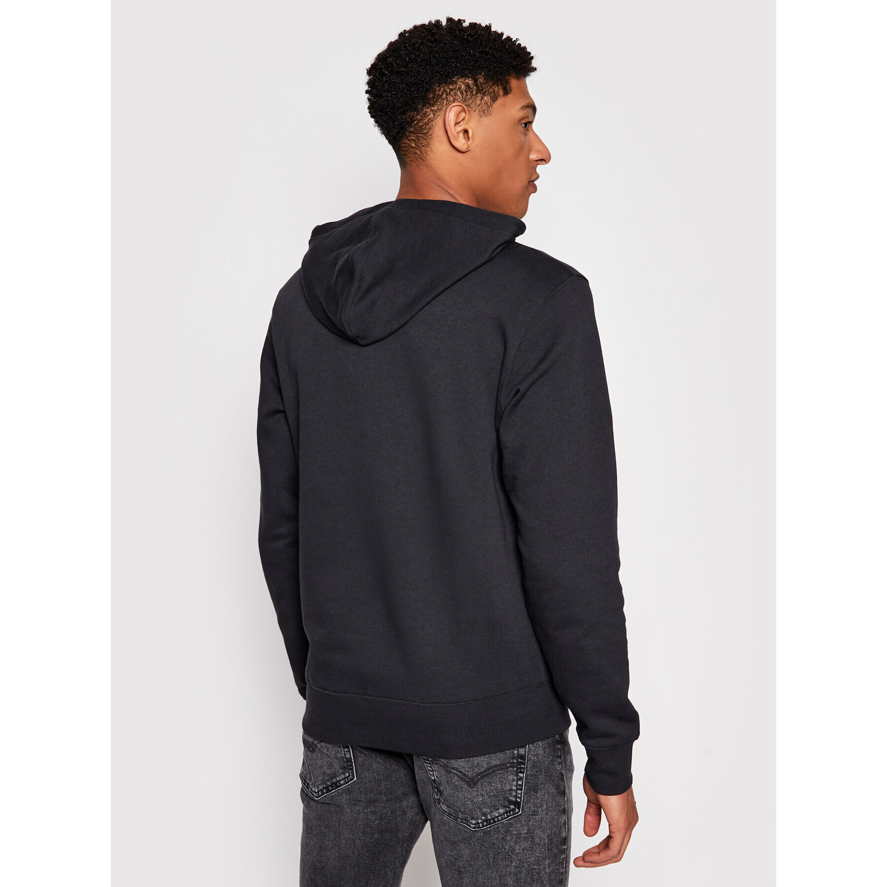 New Balance Bluză C C F Hoodie MT03910 Negru Relaxed Fit - Pled.ro