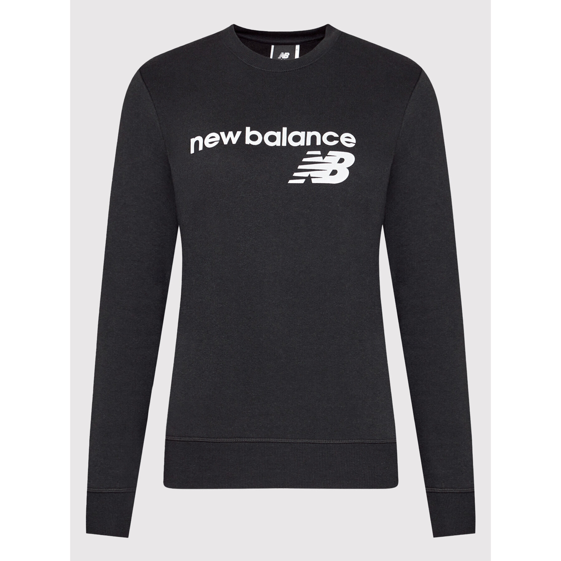 New Balance Bluză Classic Core Fleece WT03811 Negru Relaxed Fit - Pled.ro