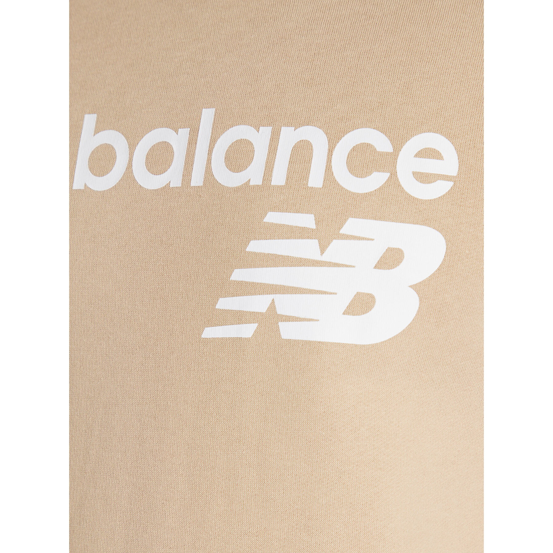 New Balance Bluză Classic Core MT03910 Bej Relaxed Fit - Pled.ro