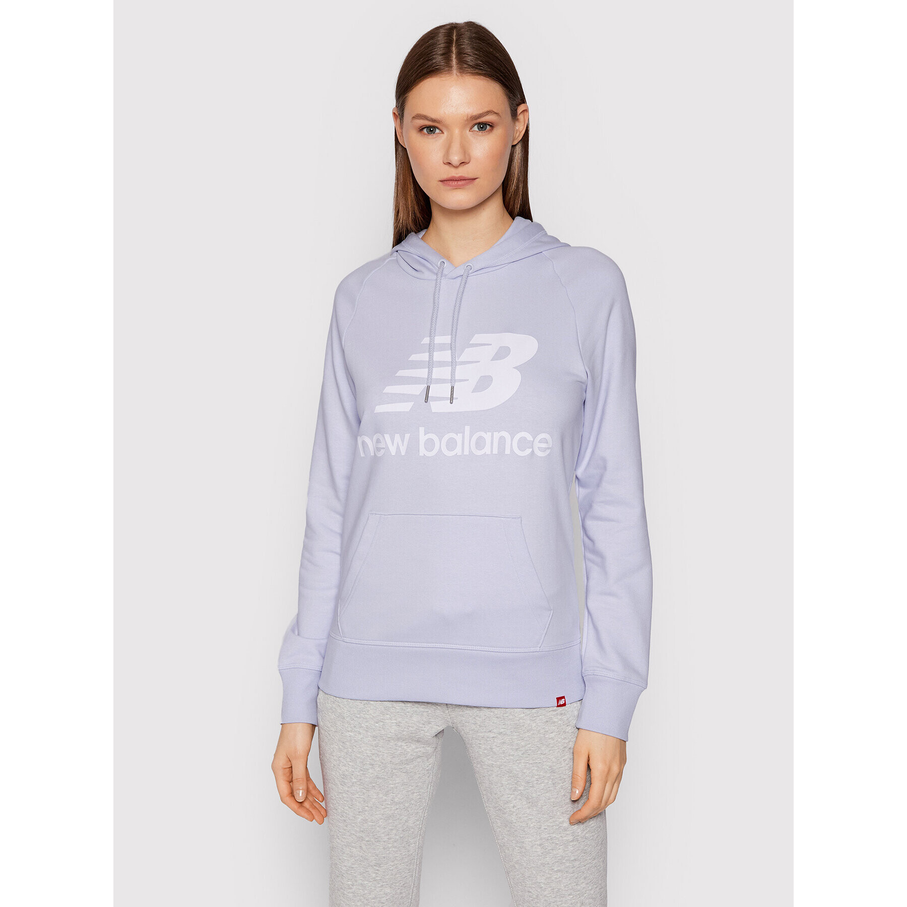 New Balance Bluză Essential WT03550 Violet Relaxed Fit - Pled.ro