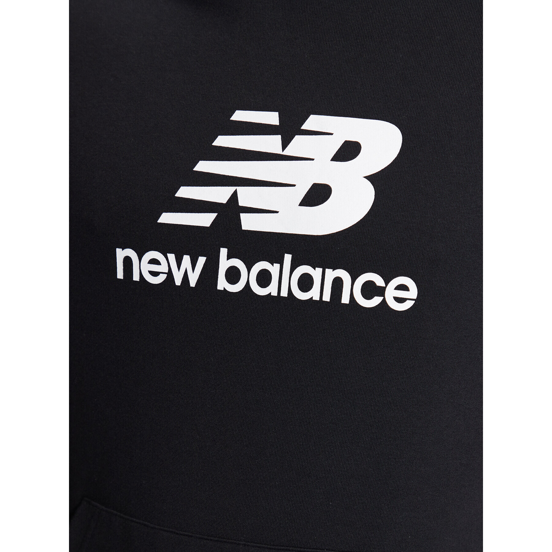 New Balance Bluză MT31537 Negru Relaxed Fit - Pled.ro