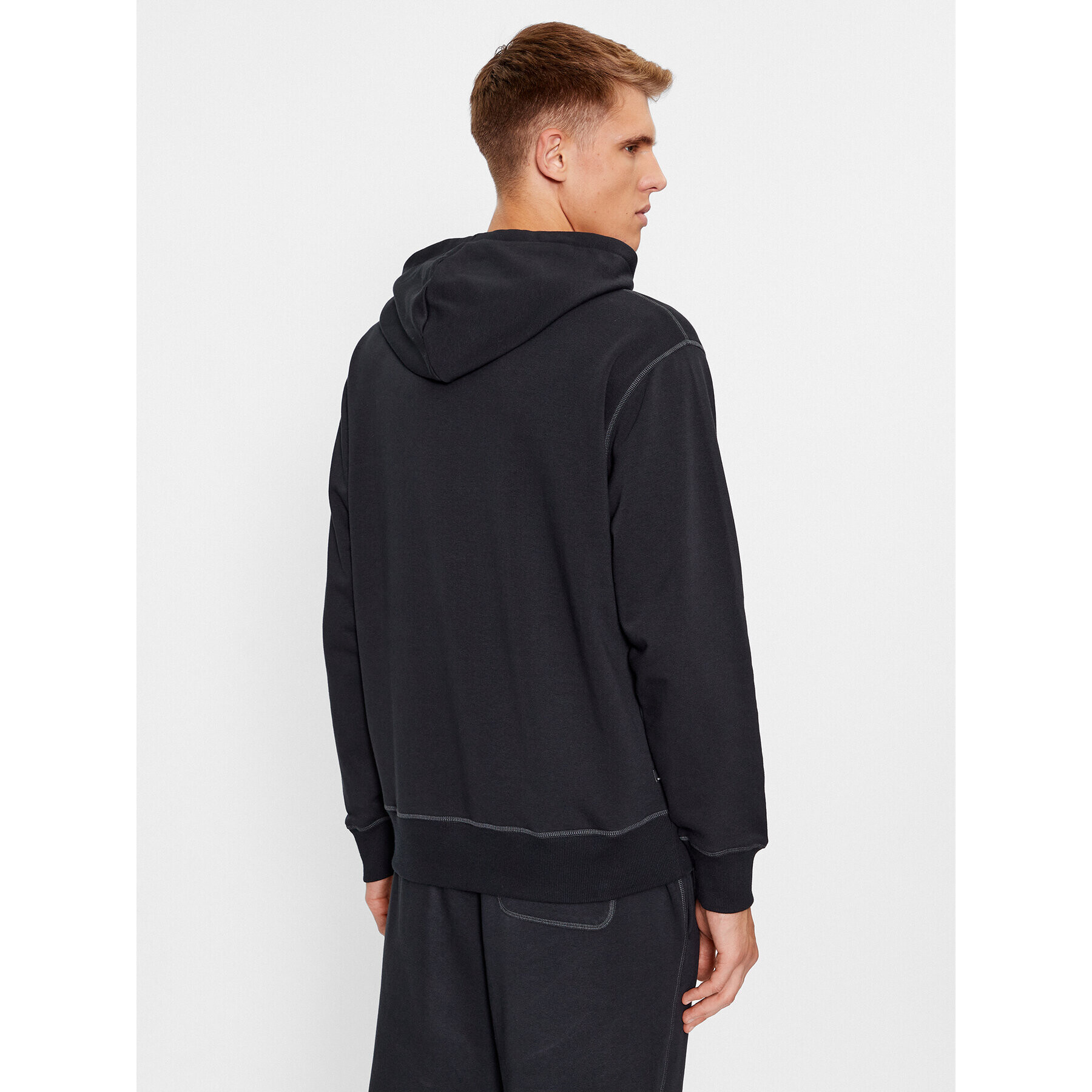 New Balance Bluză NB Essentials Hoodie MT33508 Negru Regular Fit - Pled.ro