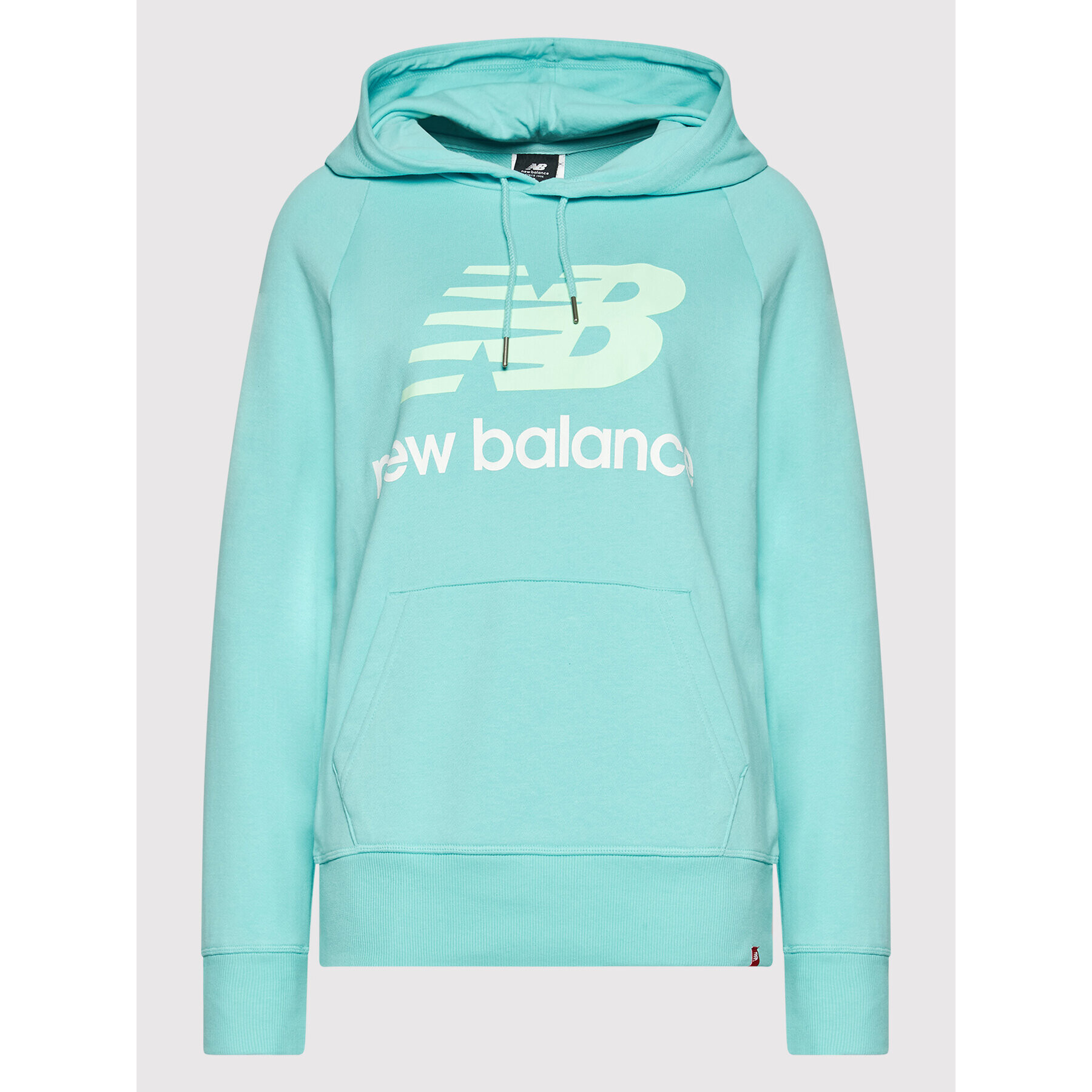 New Balance Bluză WT03550 Verde Relaxed Fit - Pled.ro