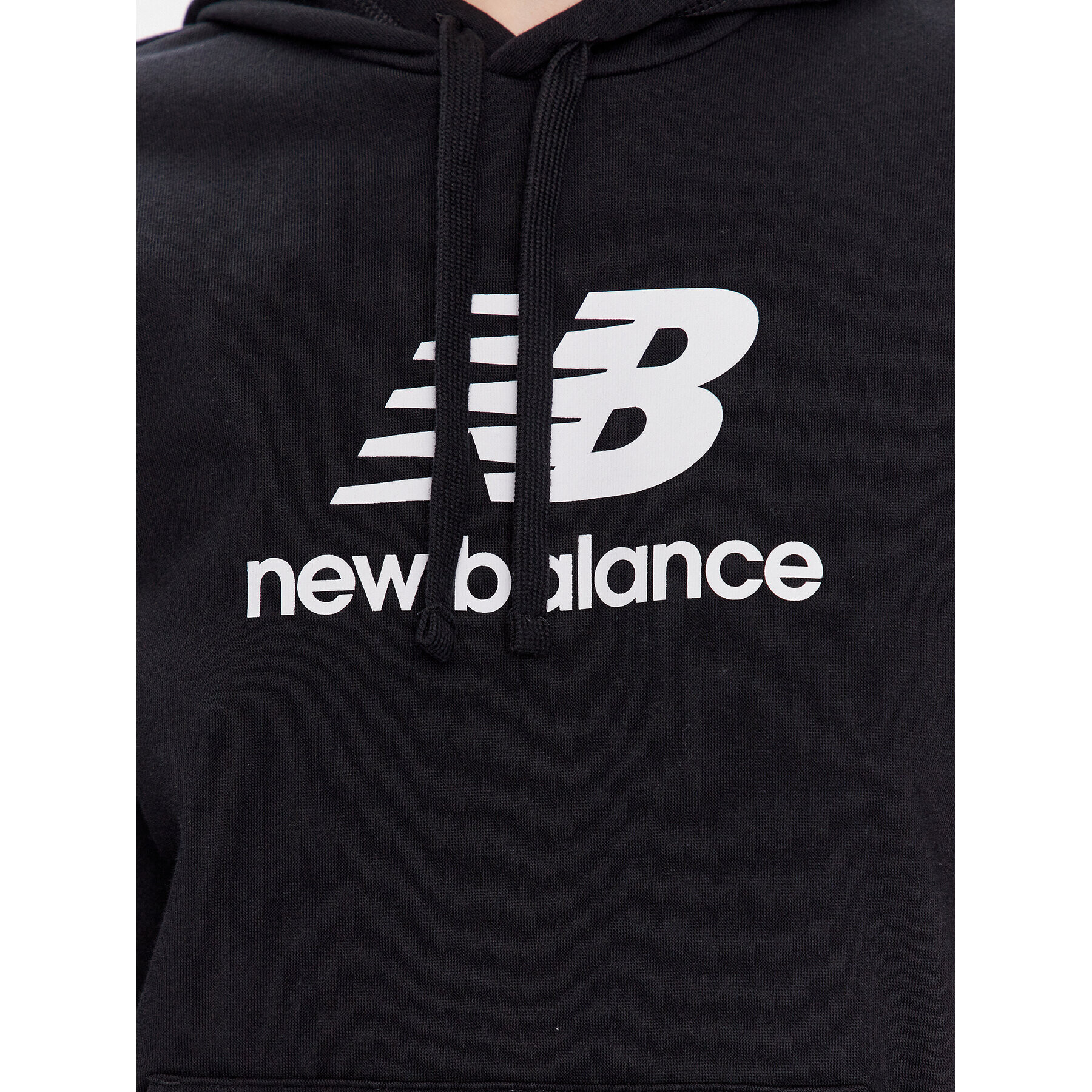 New Balance Bluză WT31533 Negru Relaxed Fit - Pled.ro