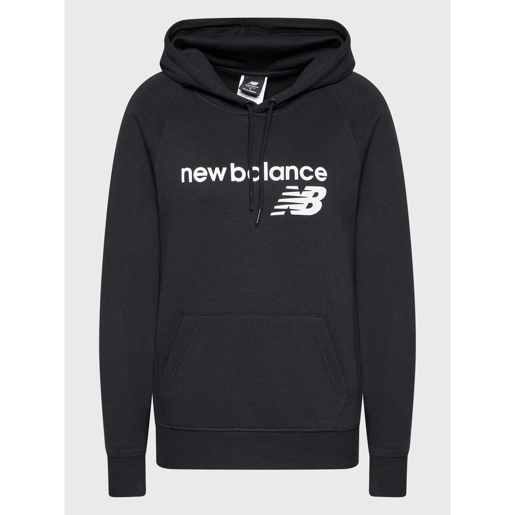 New Balance Bluză Classic Core Fleece WT03810 Negru Relaxed Fit - Pled.ro