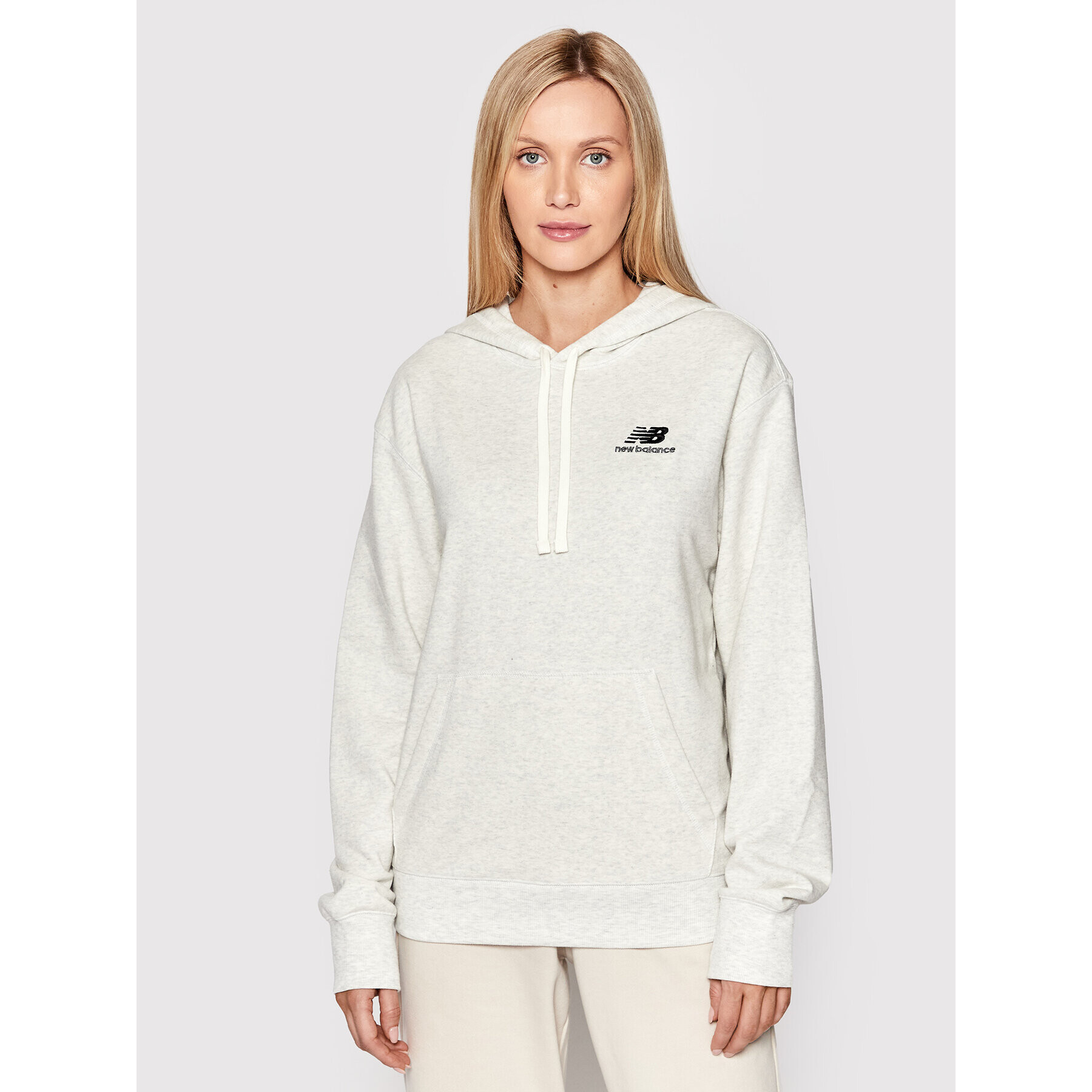 New Balance Bluză Unisex UT21500 Gri Relaxed Fit - Pled.ro