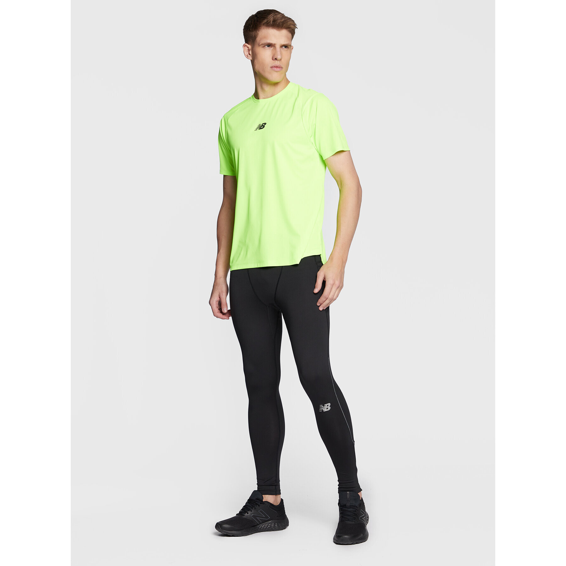 New Balance Colanți Tighty MP21273 Negru Fitted Fit - Pled.ro