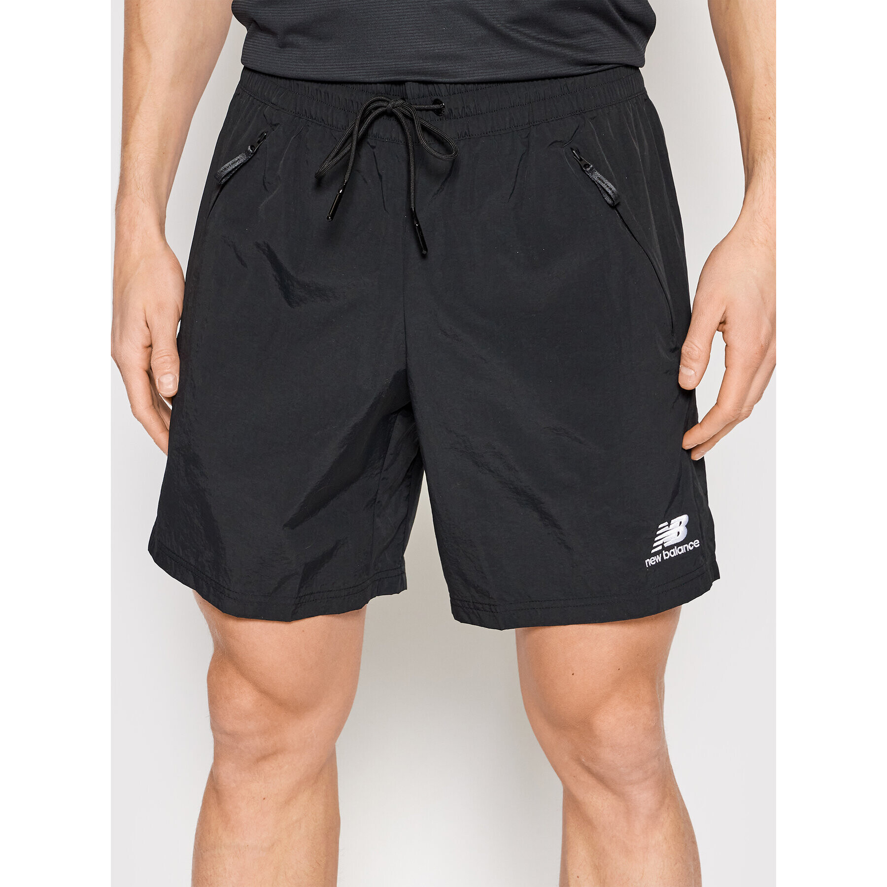 New Balance Pantaloni scurți sport MS21500 Negru Athletic Fit - Pled.ro