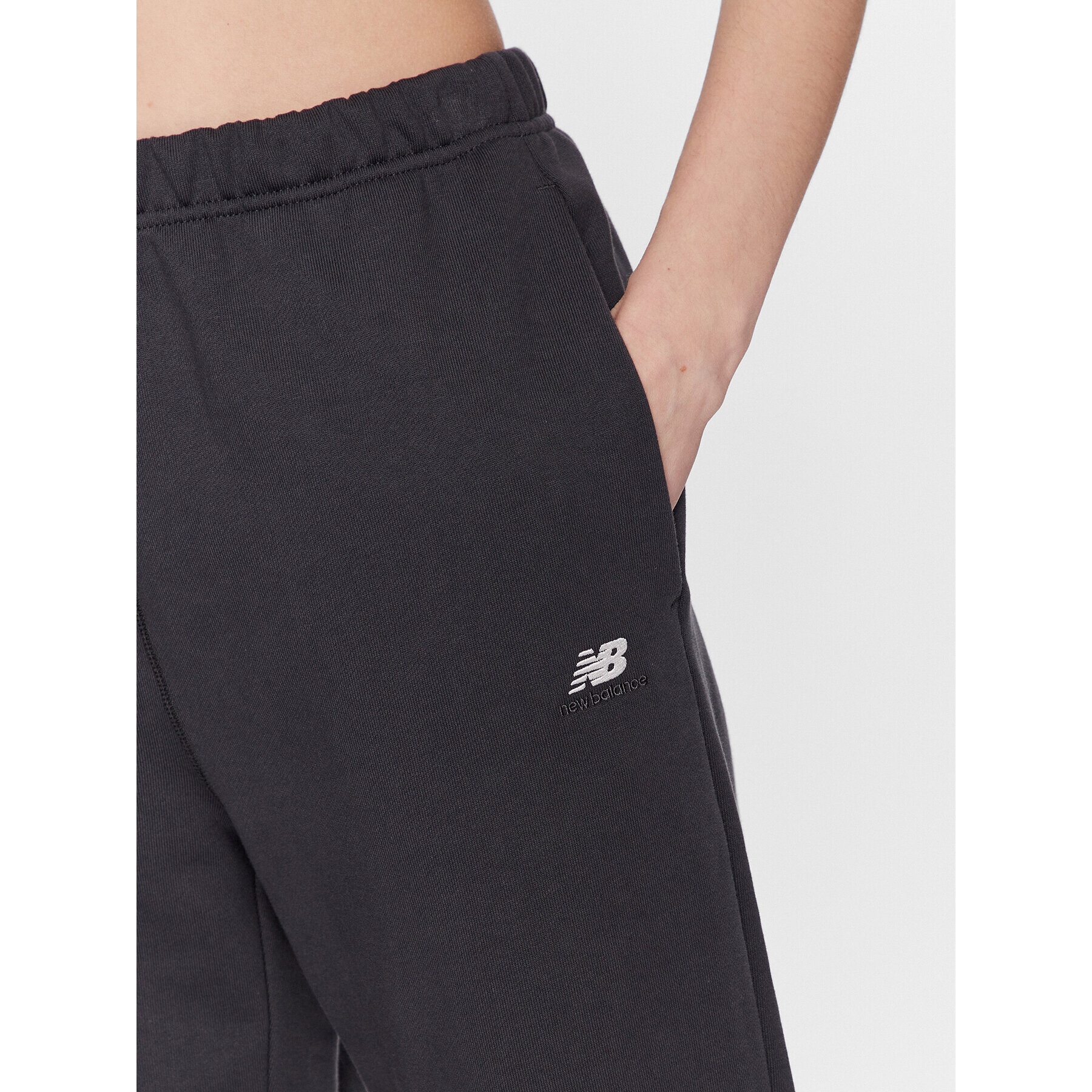 New Balance Pantaloni trening Athletics Remastered French Terry WP31503 Gri Relaxed Fit - Pled.ro