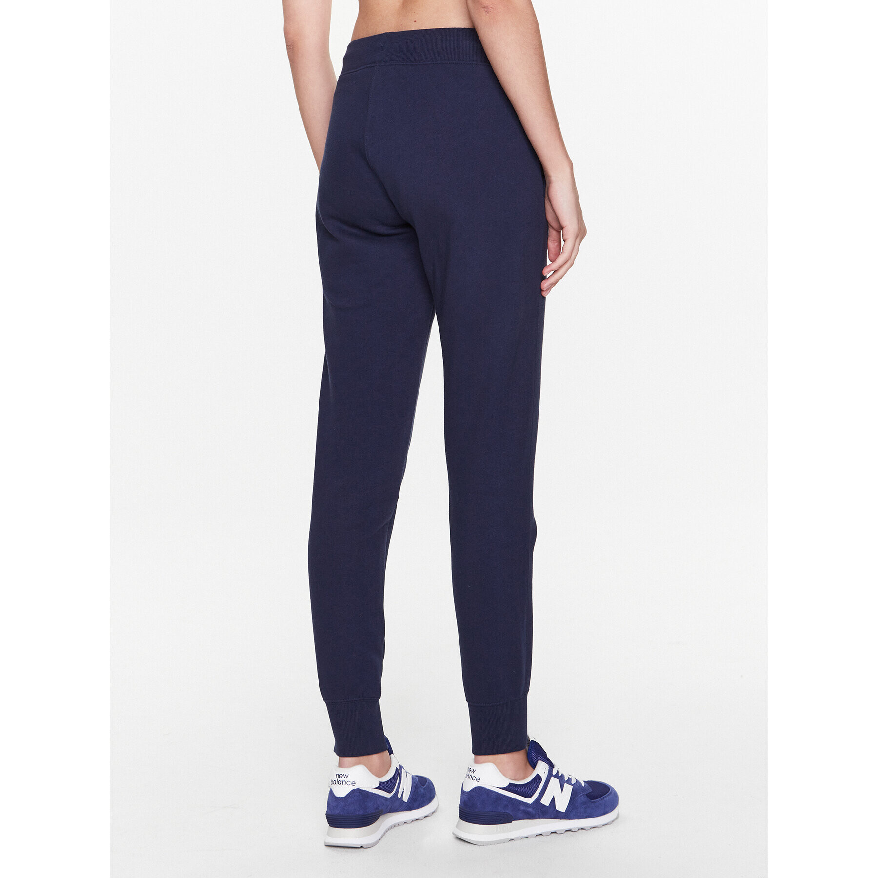 New Balance Pantaloni trening Classic Core Fleece WP03805 Bleumarin Regular Fit - Pled.ro