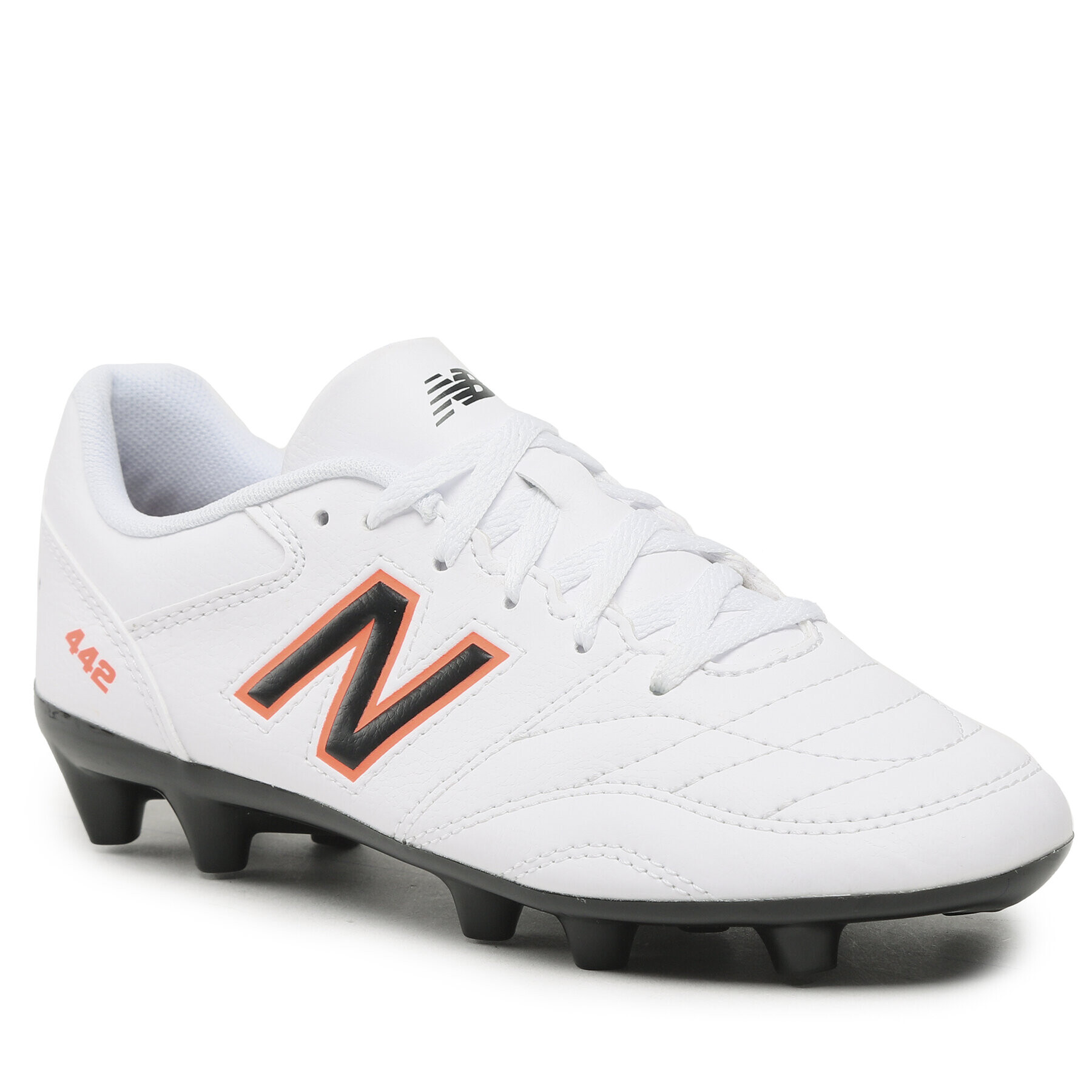 New Balance Pantofi 442 v2 Academy Jnr Fg JS43FWD2 Alb - Pled.ro