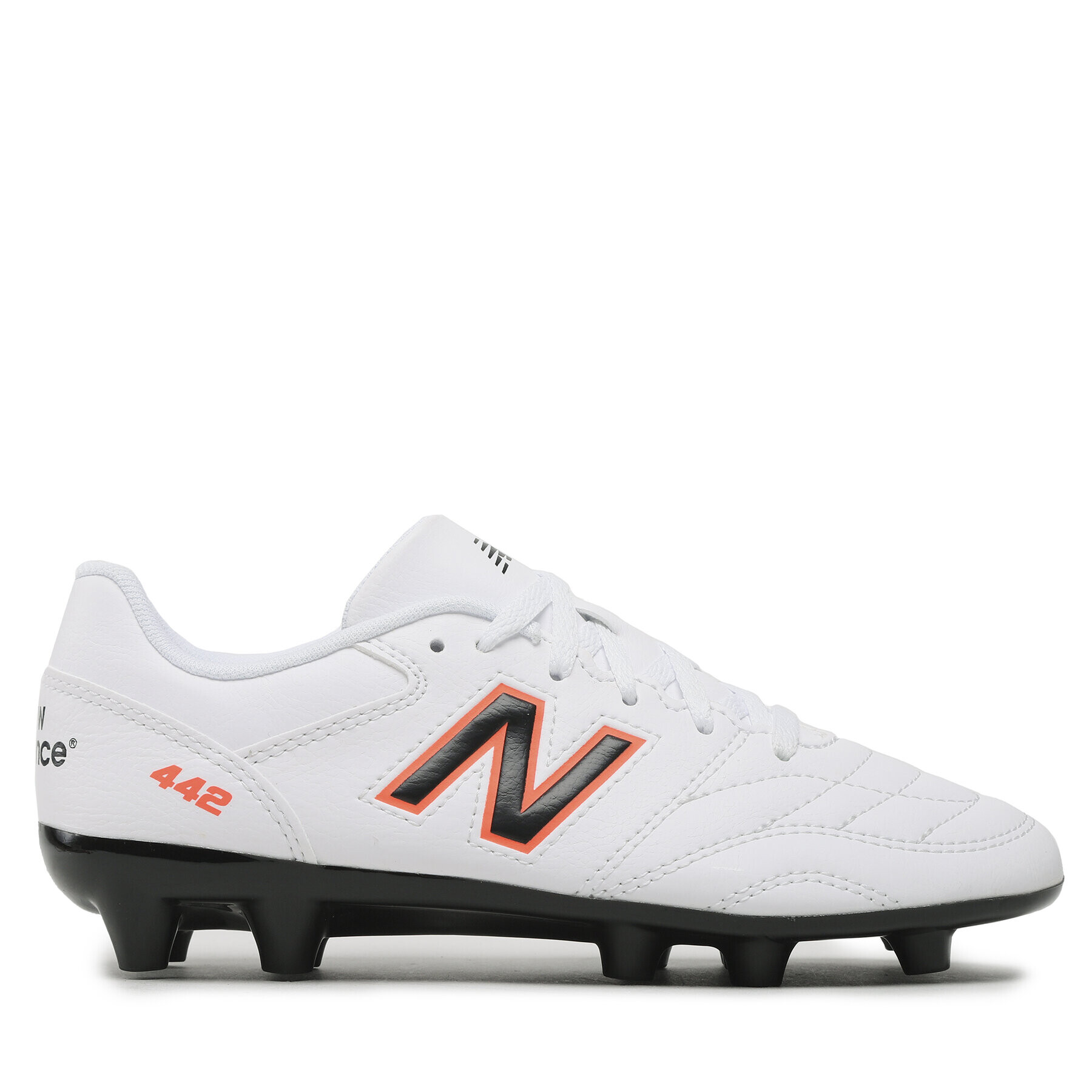 New Balance Pantofi 442 v2 Academy Jnr Fg JS43FWD2 Alb - Pled.ro