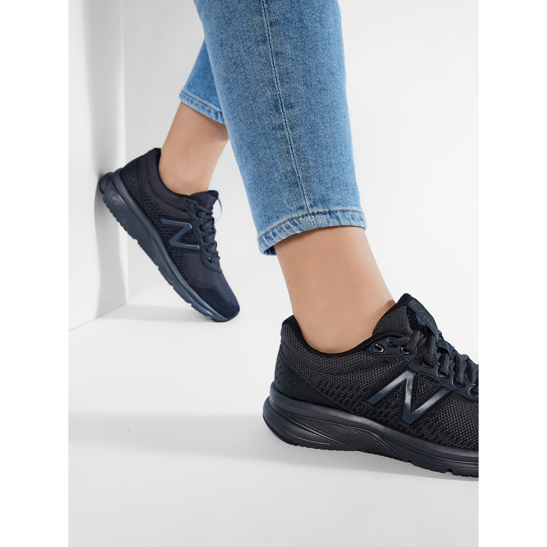 New Balance Pantofi 411 v2 W411LK2 Negru - Pled.ro