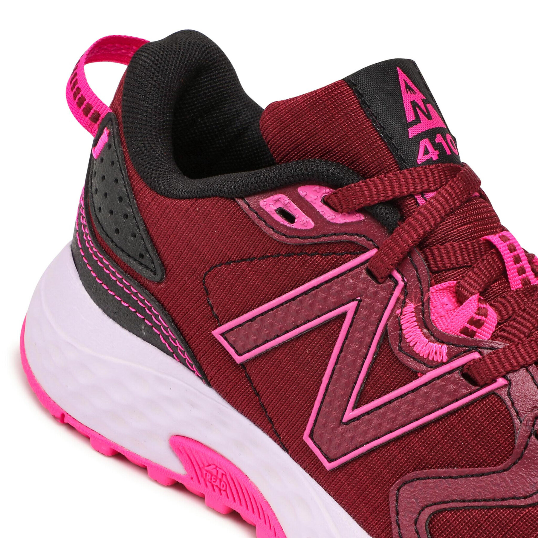 New Balance Pantofi 410 v7 WT410MR7 Vișiniu - Pled.ro