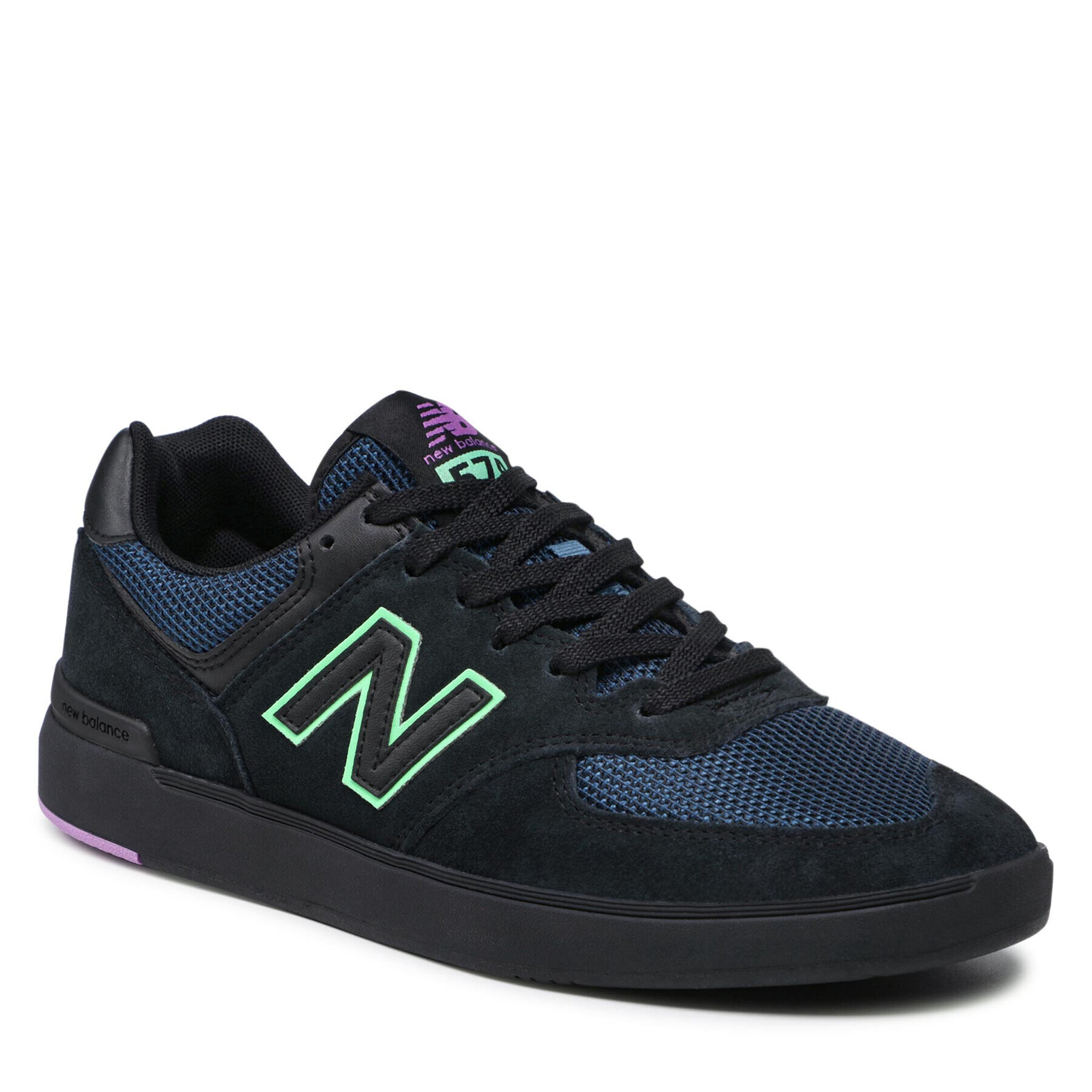 New Balance Sneakers AM574BHL Negru - Pled.ro