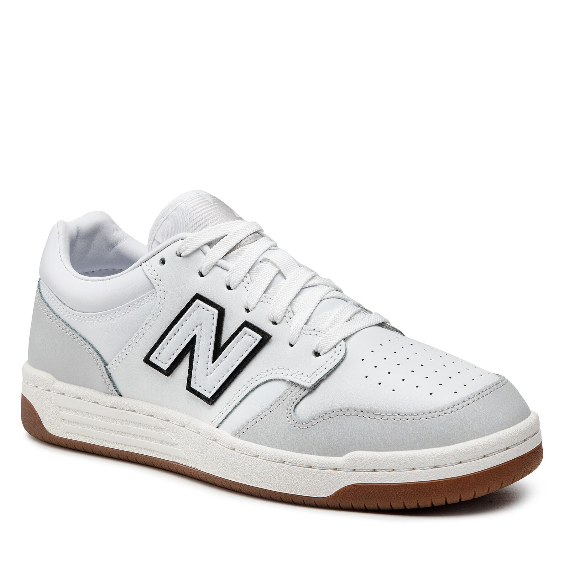 New Balance Sneakers BB480LBS Alb - Pled.ro