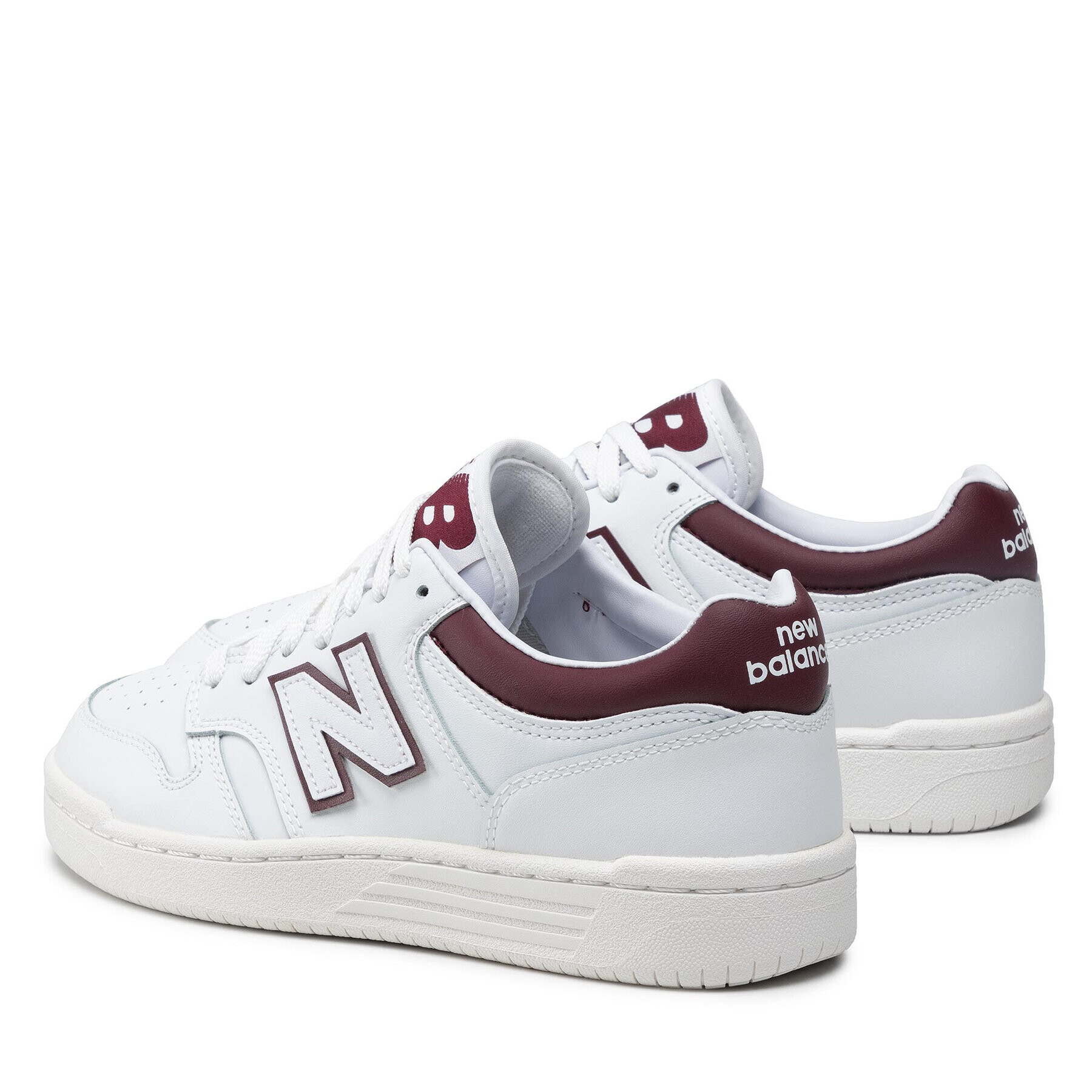 New Balance Sneakers BB480LDB Alb - Pled.ro