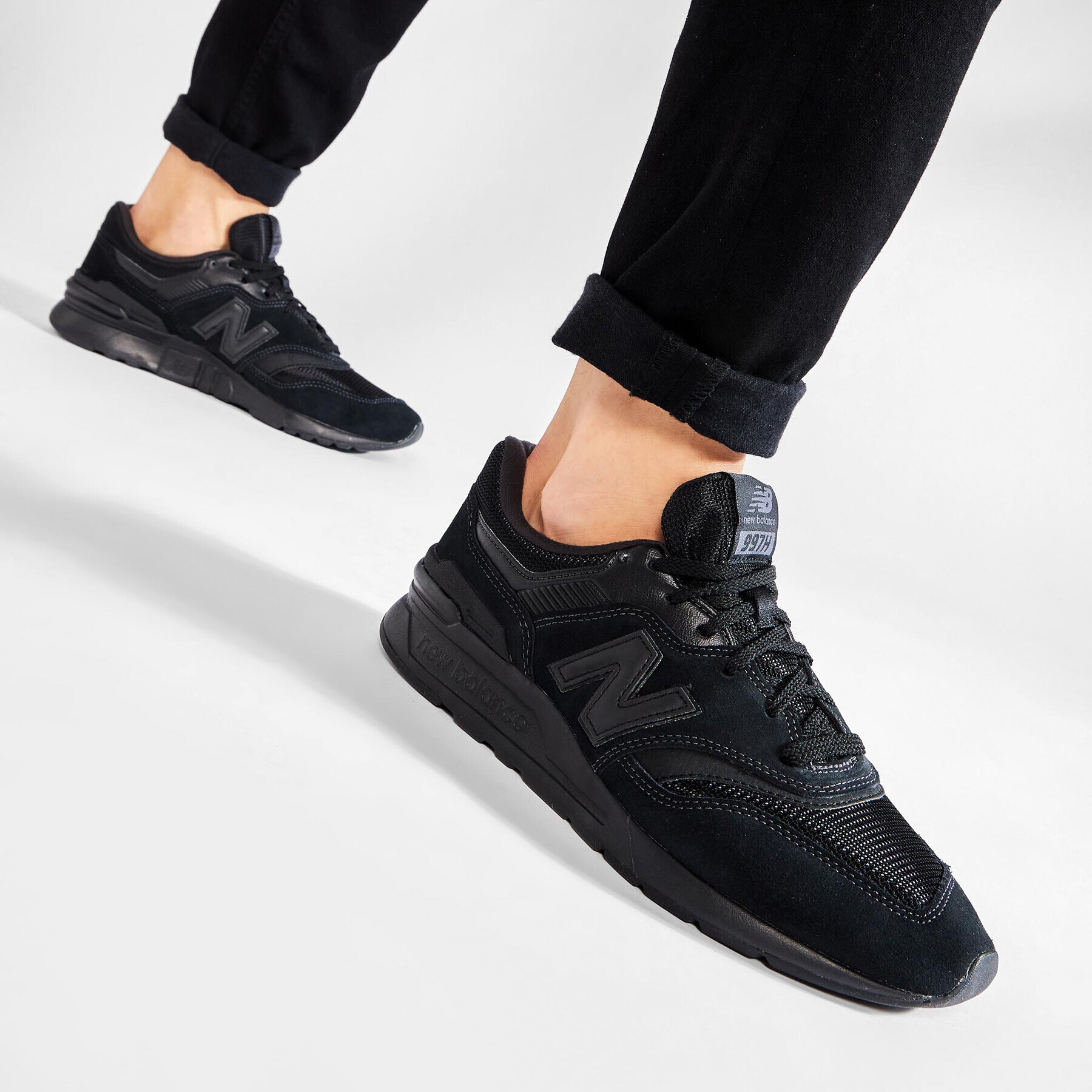 New Balance Sneakers CM997HCI Negru - Pled.ro