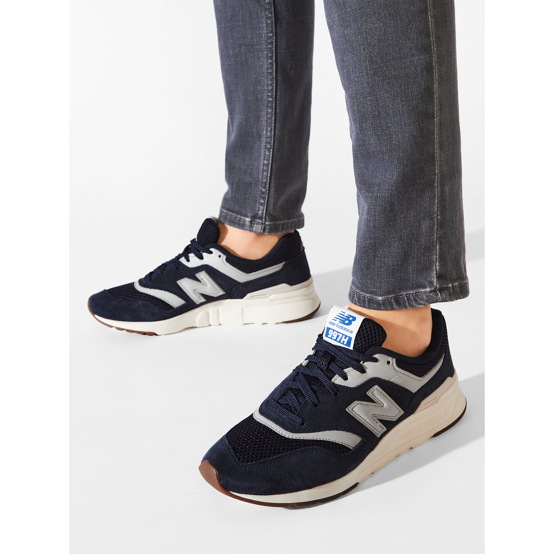 New Balance Sneakers CM997HTF Bleumarin - Pled.ro