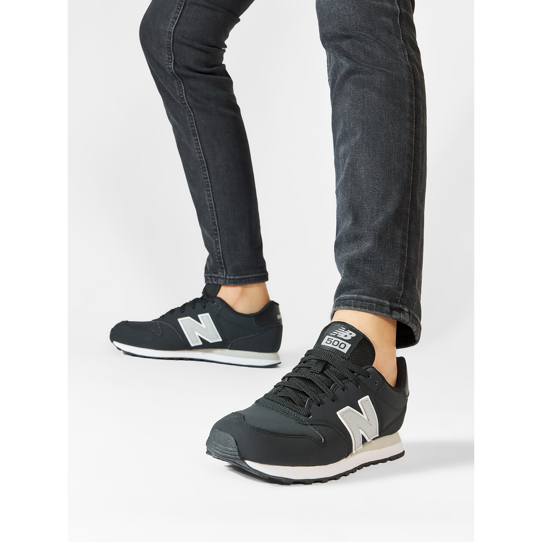 New Balance Sneakers GM500BKG Negru - Pled.ro