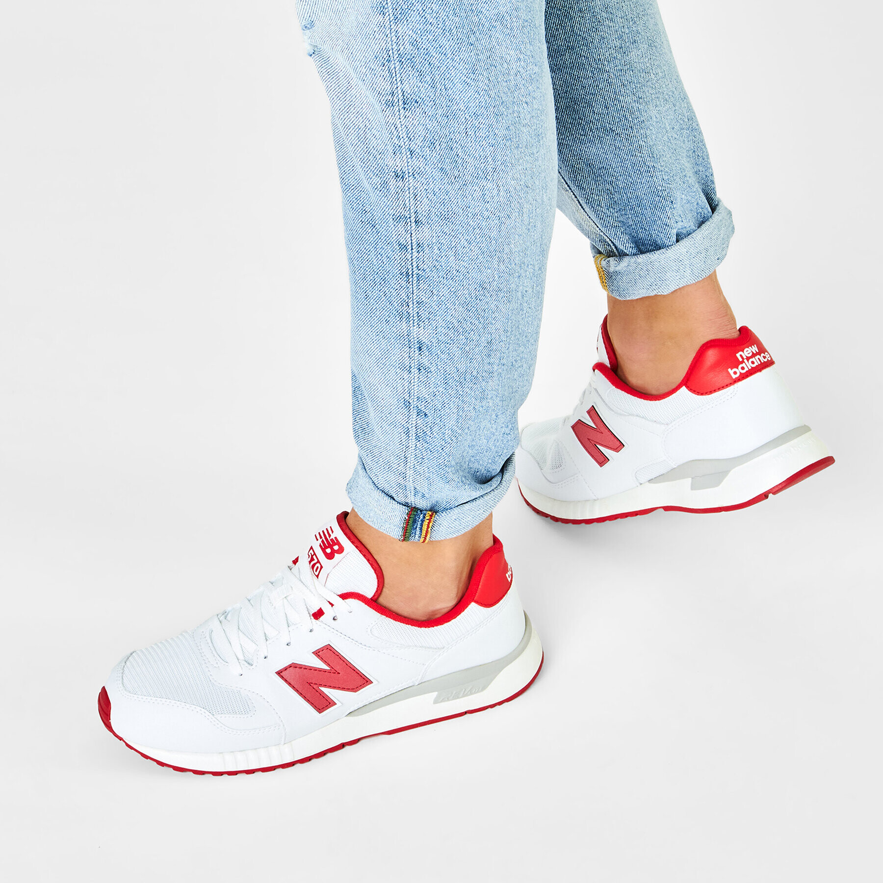 New Balance Sneakers ML570BNG Alb - Pled.ro